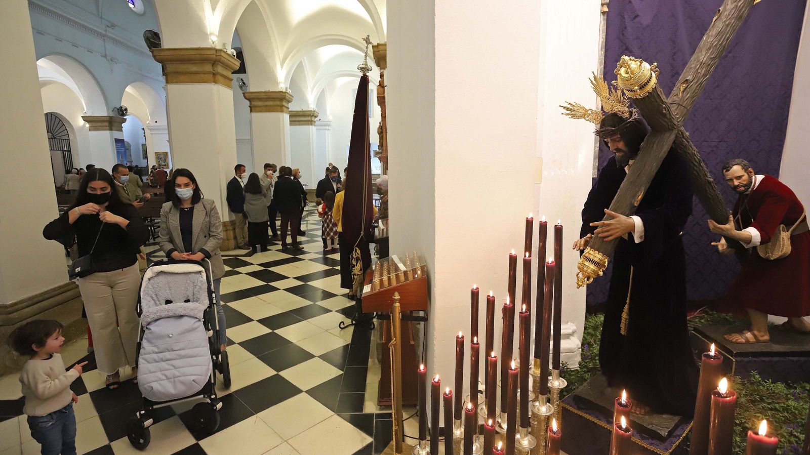 Altares extraordinarios de las cuatro hermandades de Los Barrios