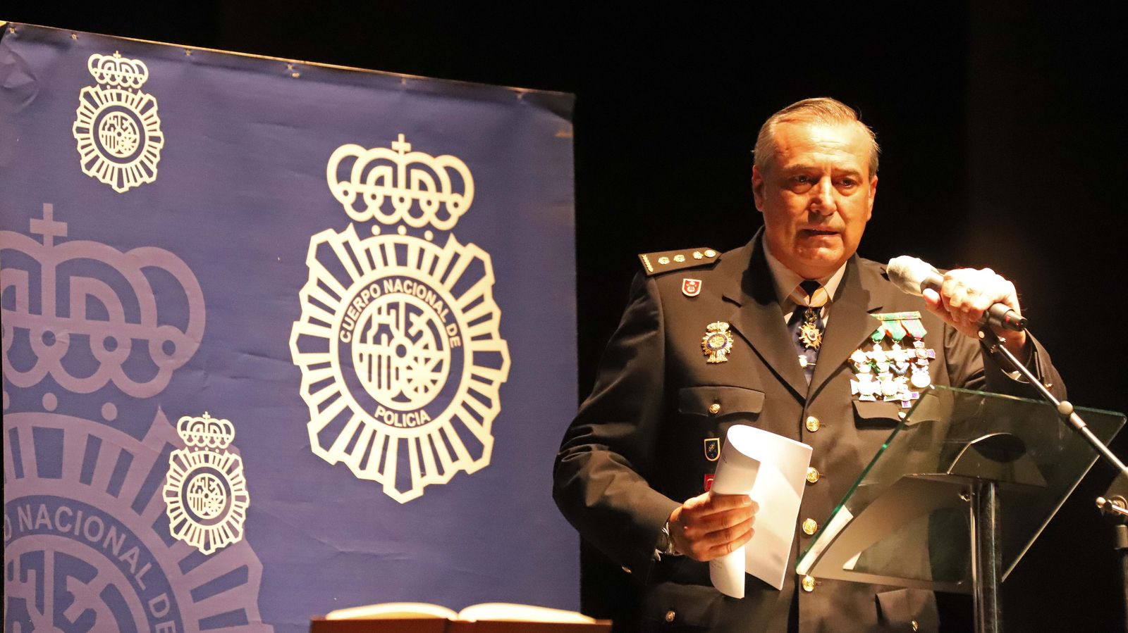 Acto de jura de cargo de la XXXIV promoción de Policía Nacional en La Línea