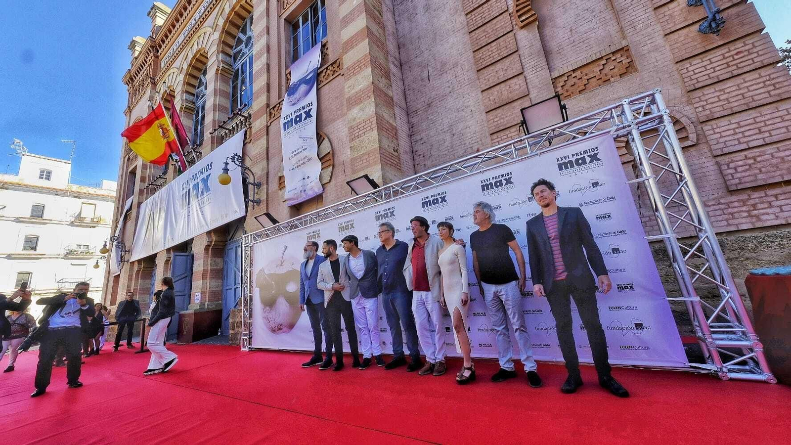 Premios Max 2023 en Cádiz: Todas las imágenes de la alfombra roja