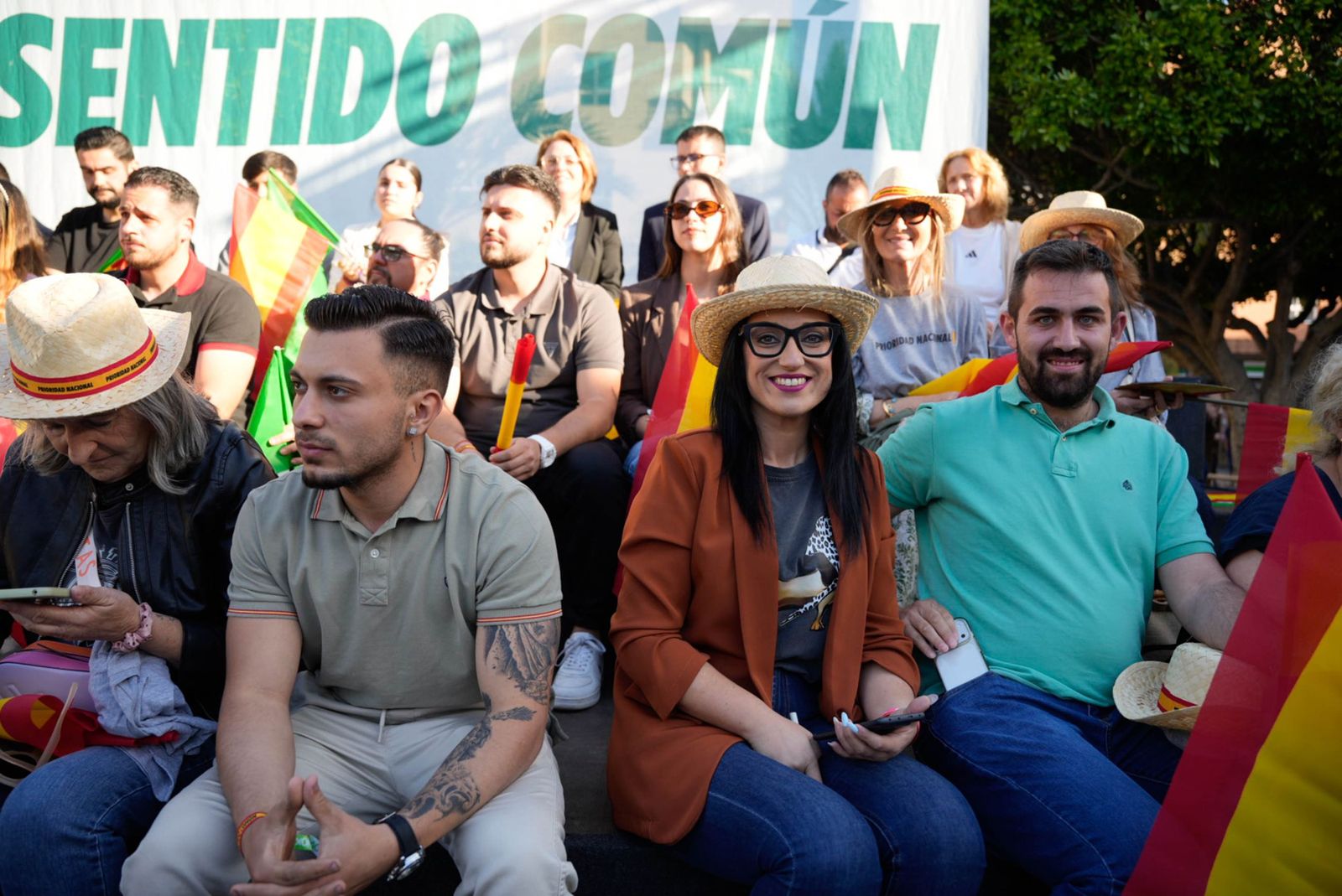 Las imágenes del acto público de Vox con Santiago Abascal en El Ejido