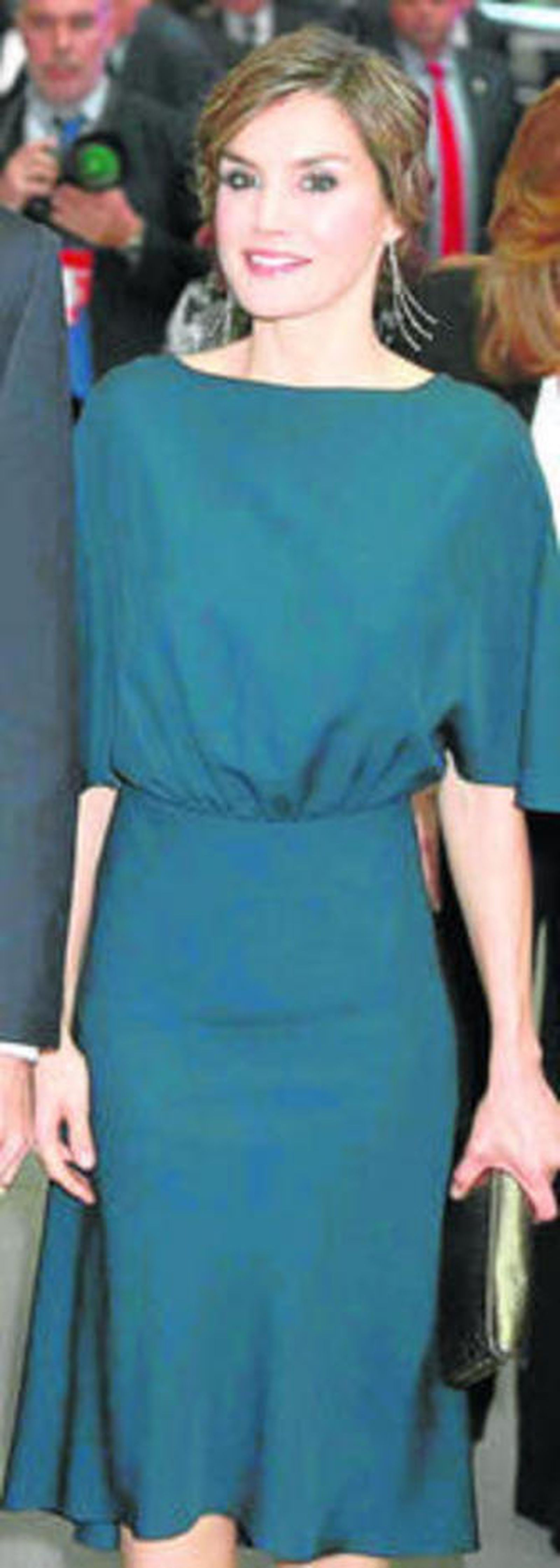 La pasada semana deslumbró con este vestido de Cortana.