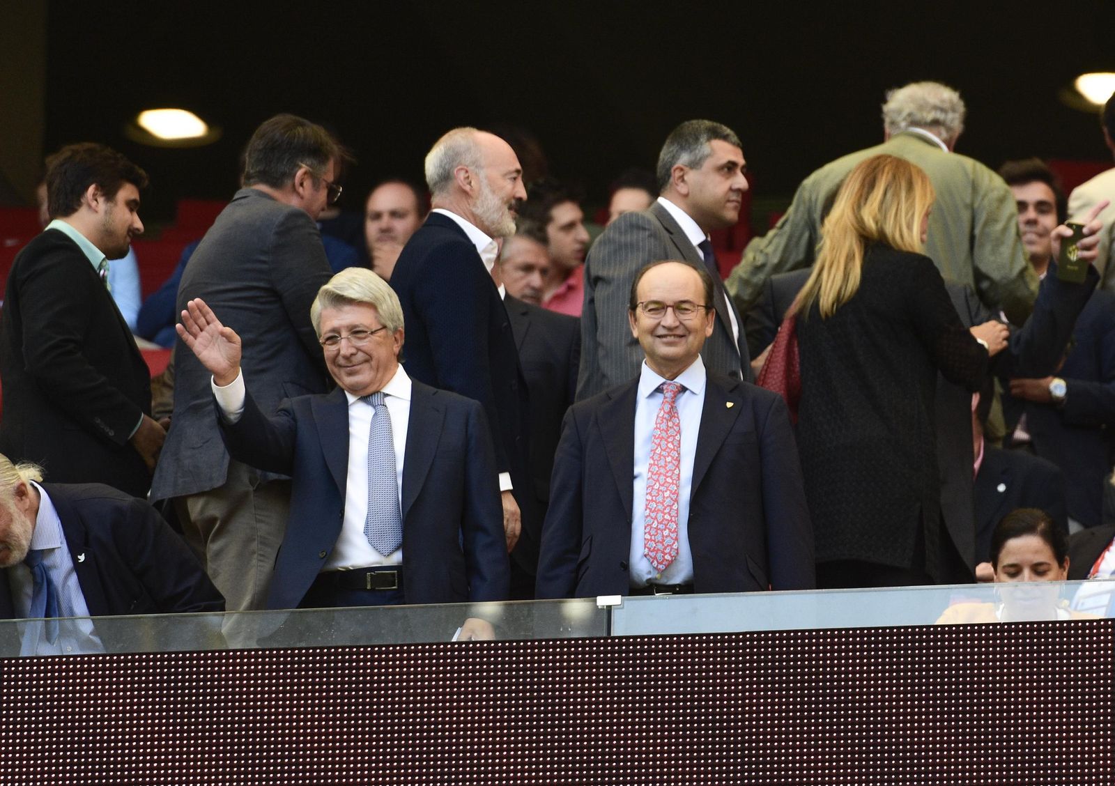 Imágenes del Atlético de Madrid- Sevilla FC