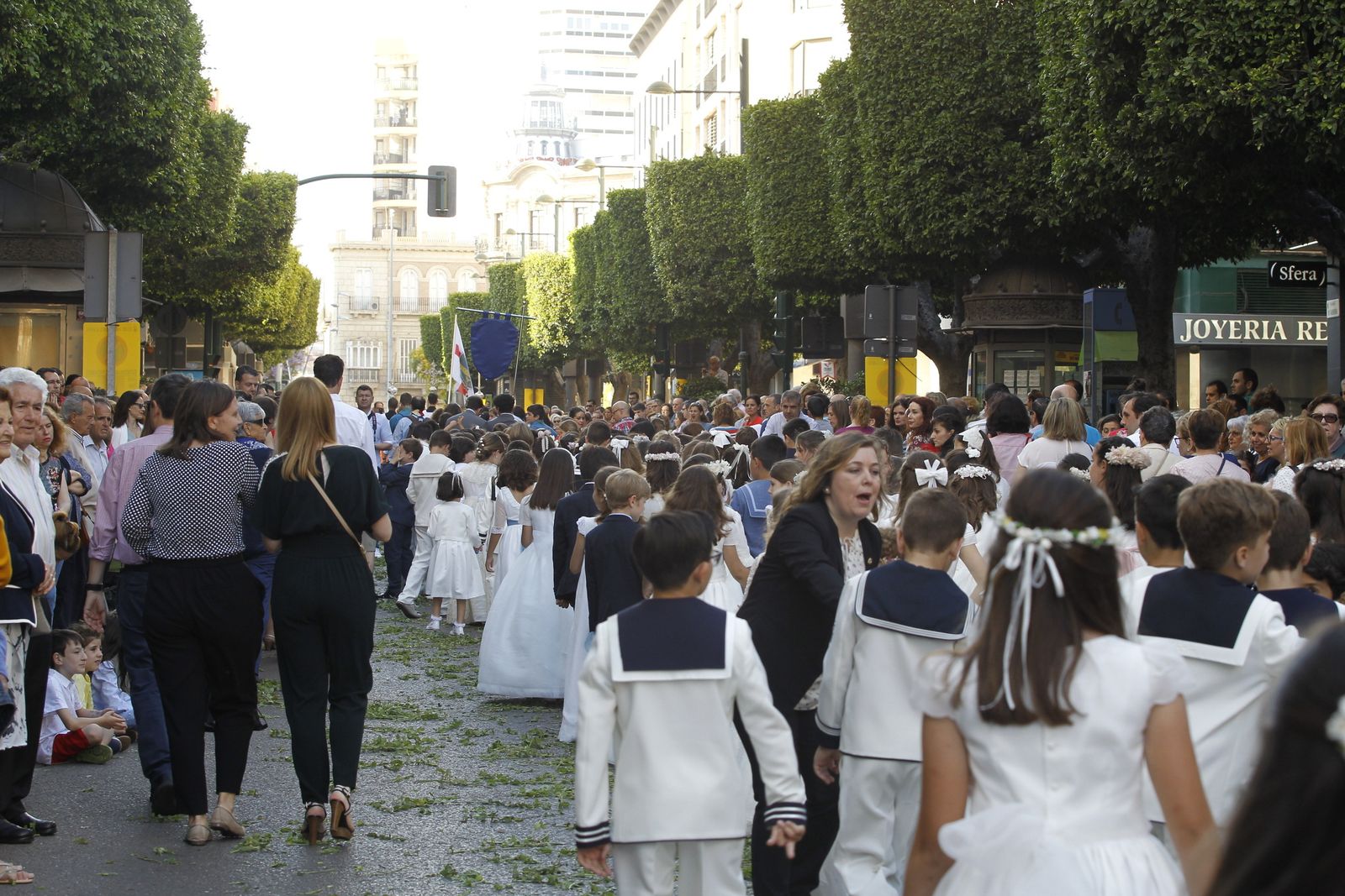 Las imágenes de la celebración del Corpus Christi en Almería