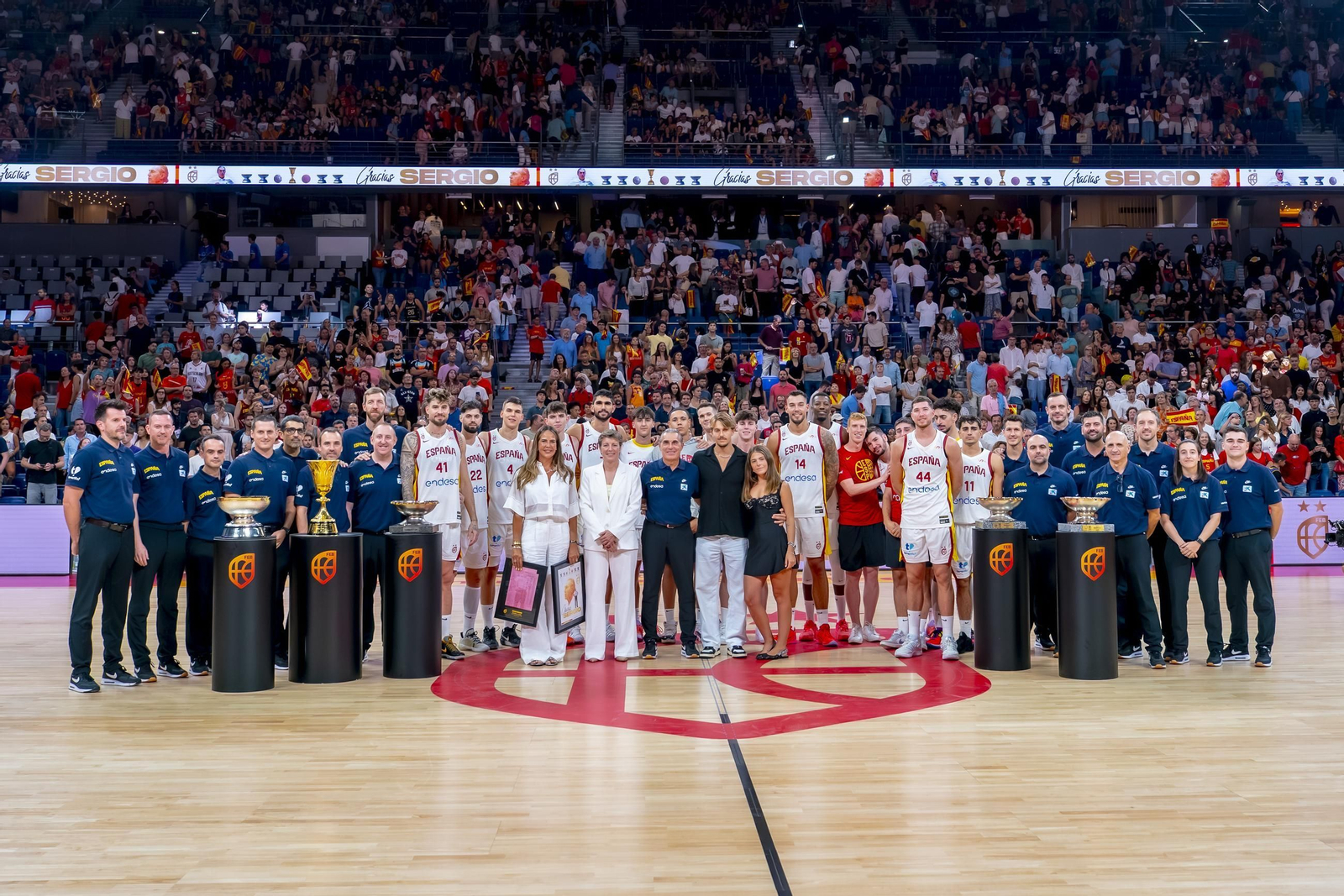 Las mejores fotos del España-Alemania de baloncesto