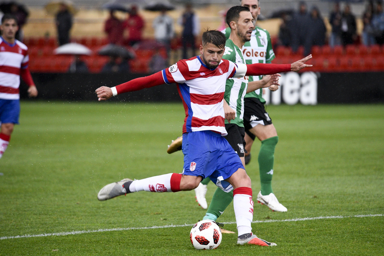 Andrés García, capitán del Recreativo Granada.