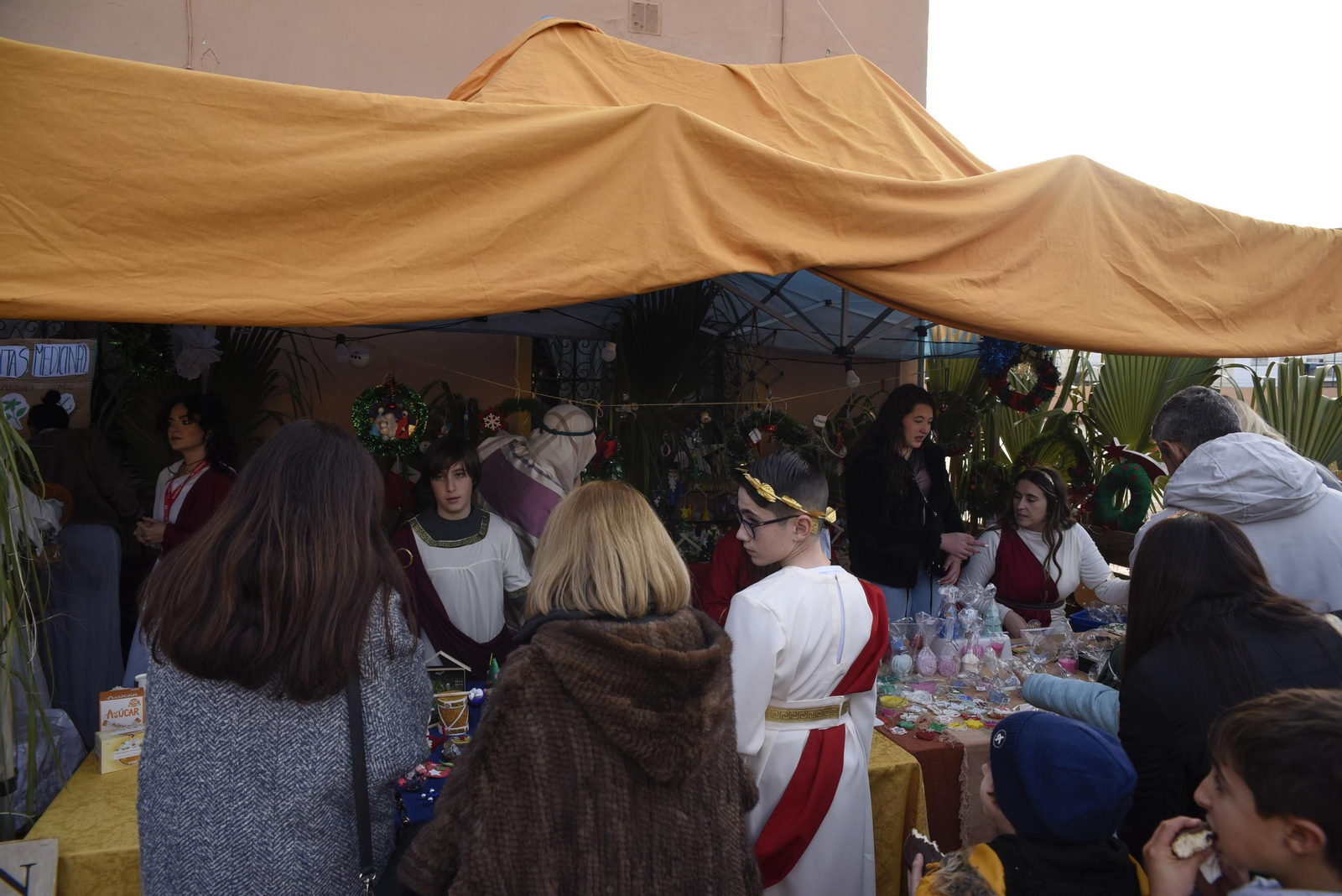 Fotos del belén viviente del Colegio Salesianos de La Línea