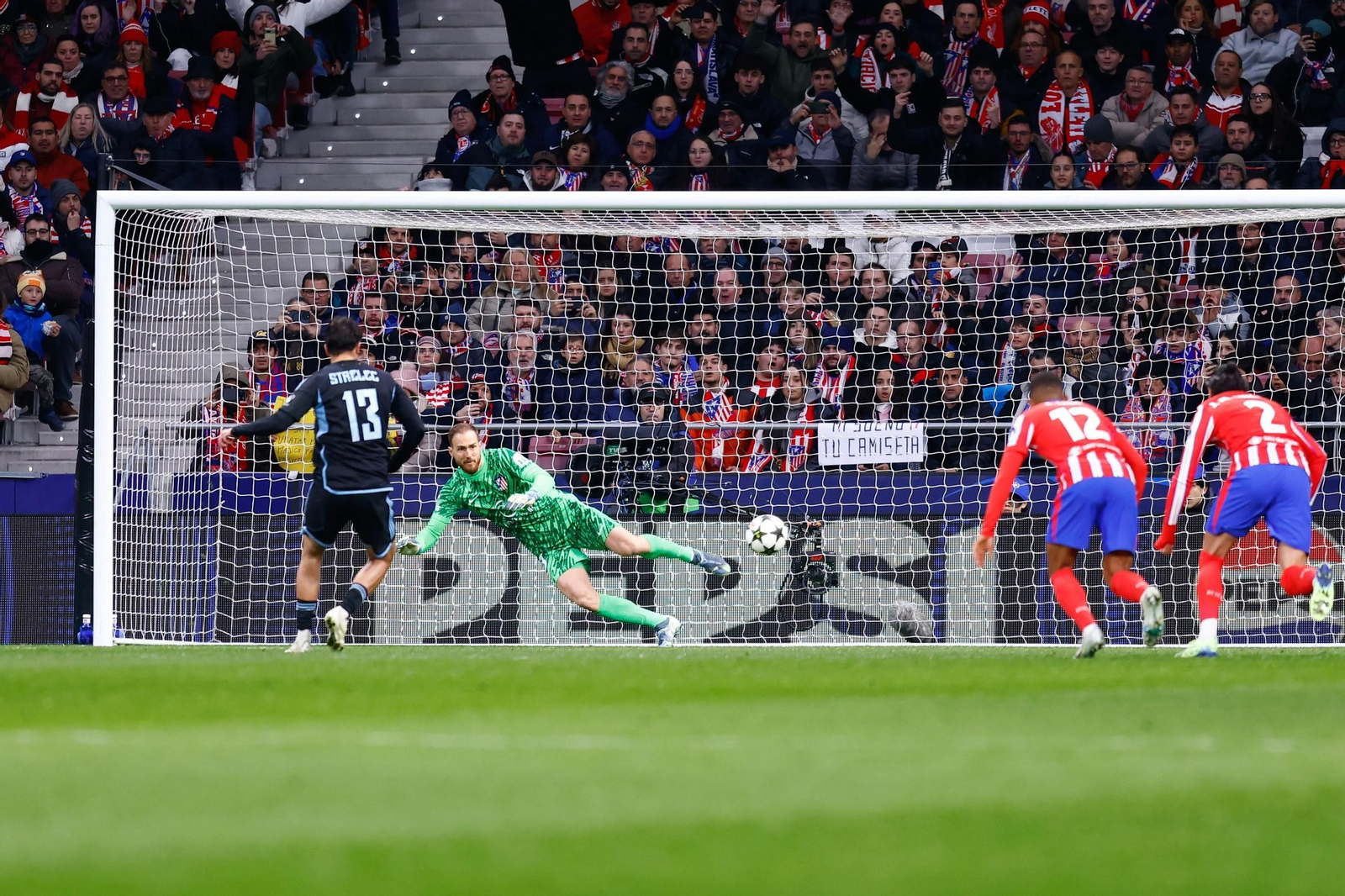 Las fotos del Atlético de Madrid - Slovan de Bratislava