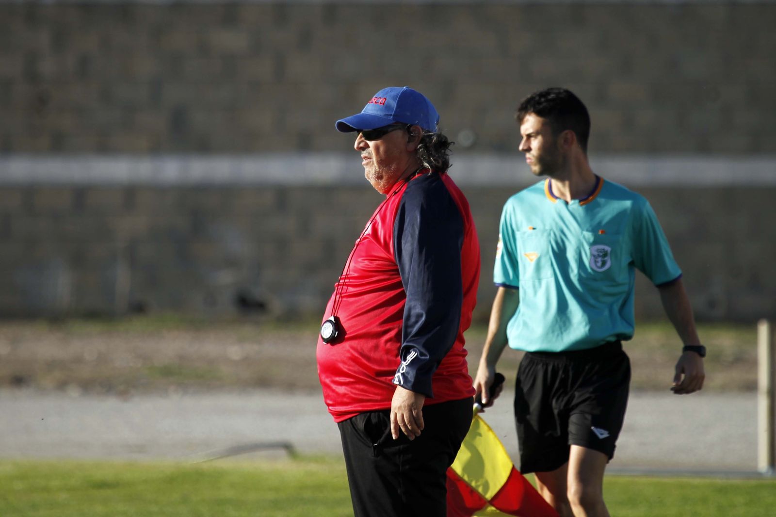 Huesca, técnico del Tarifa.