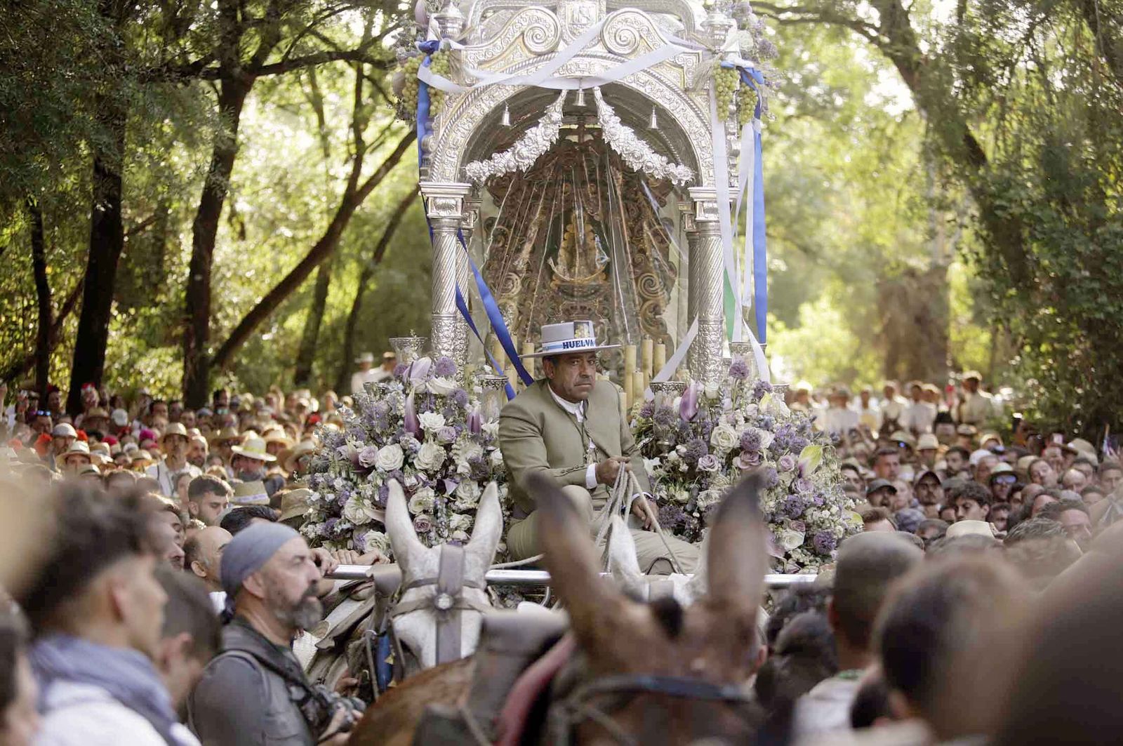 El Rocío 2023: Imágenes del Camino de la Hermandad del Rocío de Huelva