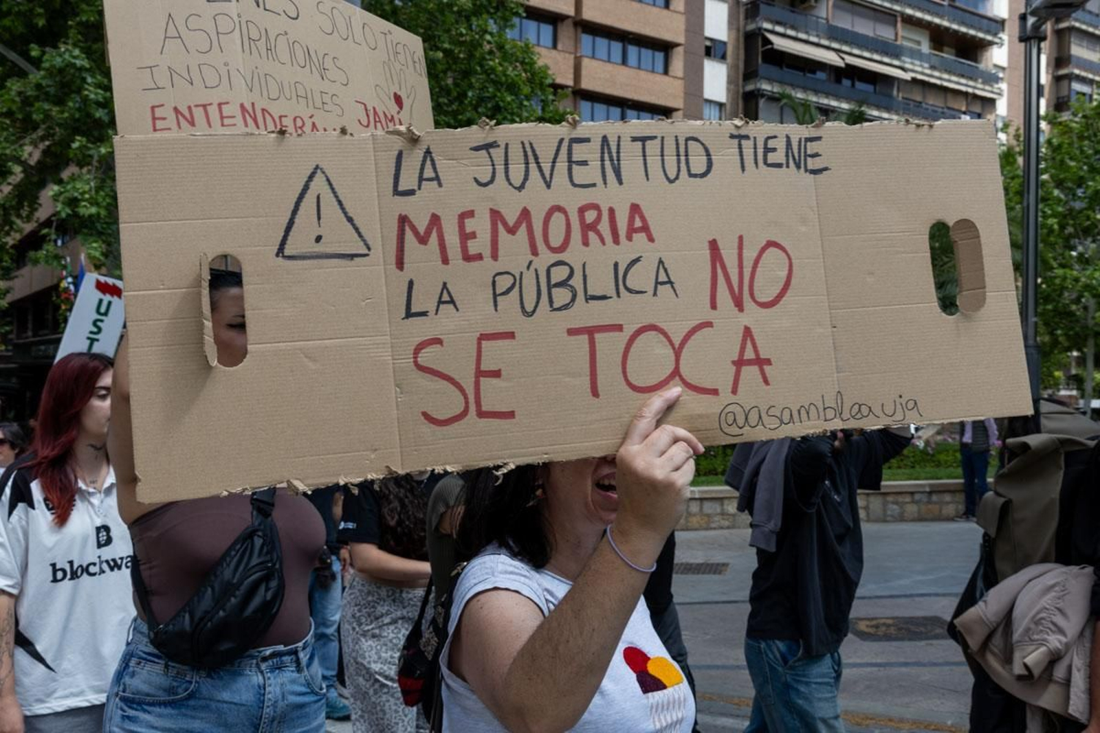Manifestación convocada por el 1º de Mayo