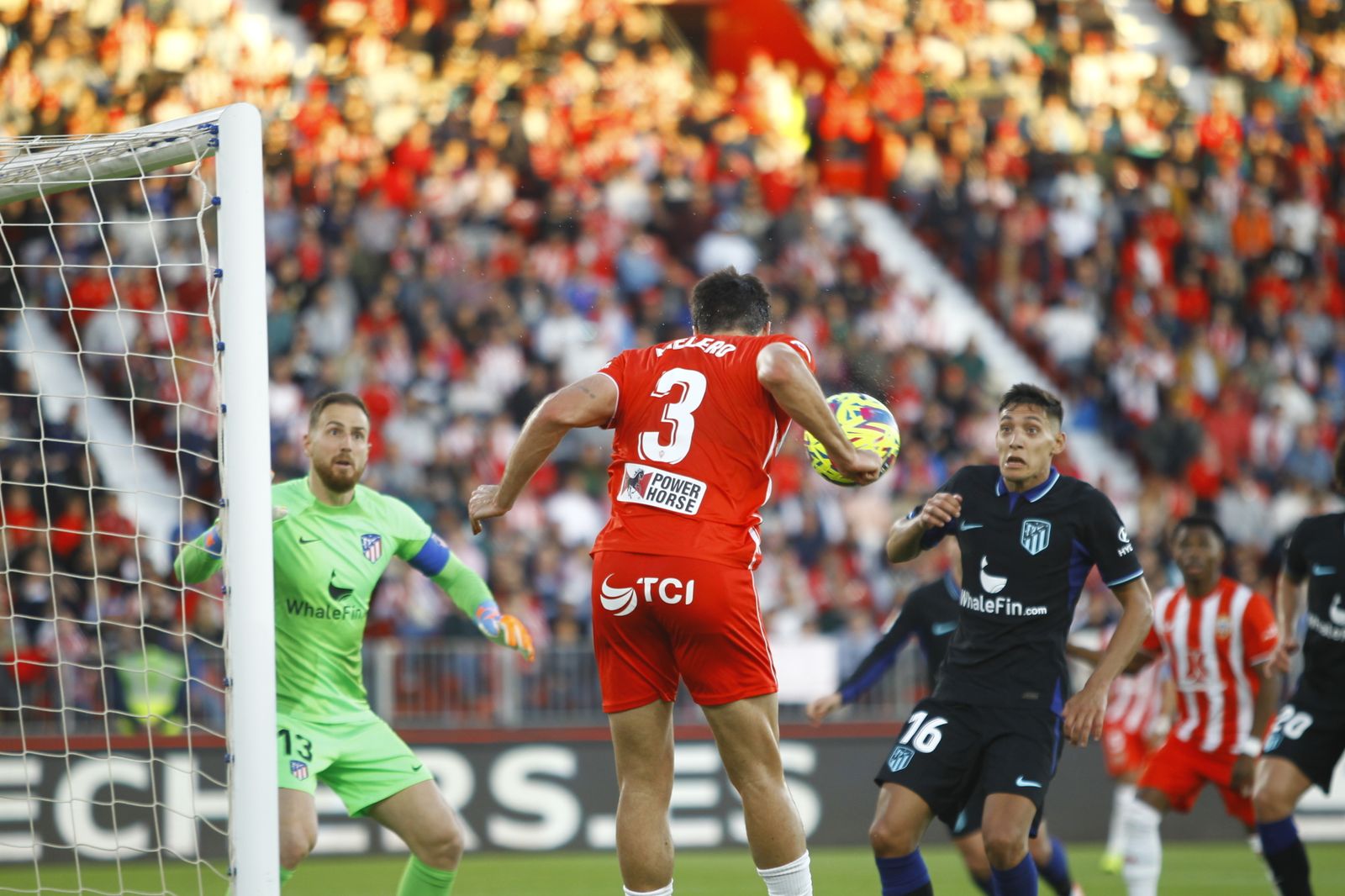 Imágenes del partido U.D. Almería-Atlético de Madrid