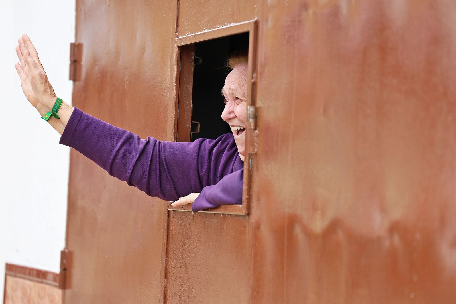 Las imágenes de la romería de San Benito Abad en el Cerro del Andévalo de Huelva