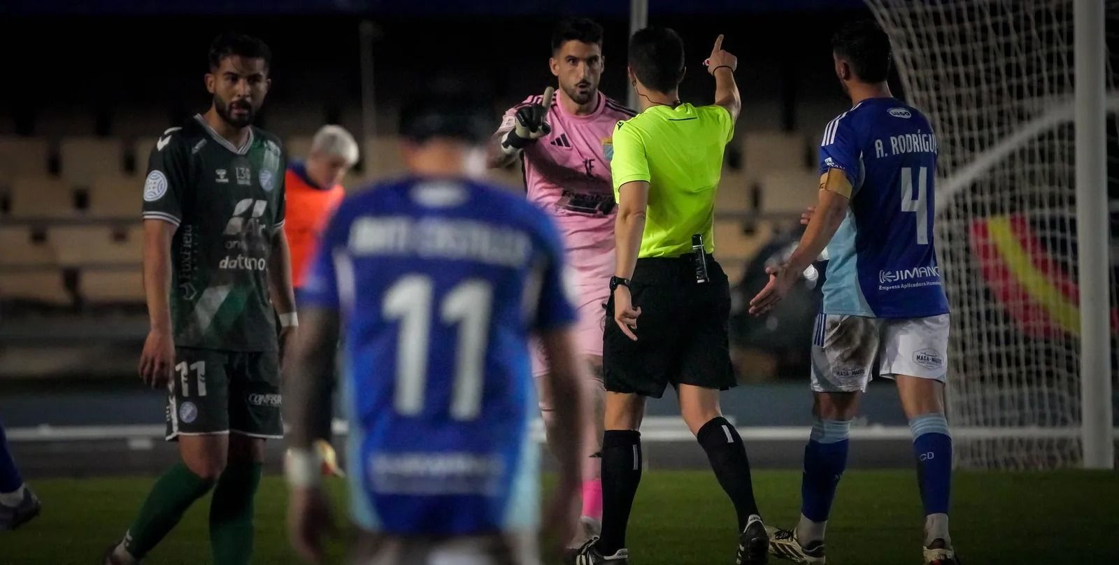 Ángel de la Calzada sólo ha recibido dos goles en Chapín esta temporada.