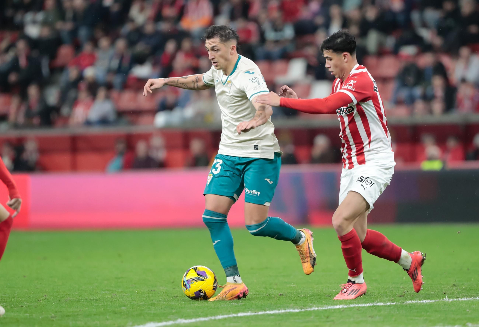 Las mejores fotos del Sporting de Gijón - Córdoba CF en El Molinón