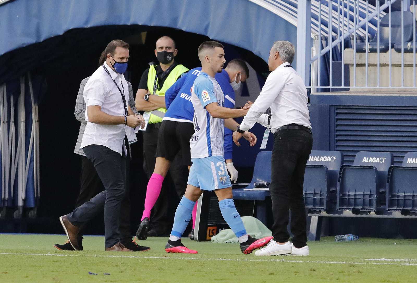 Las fotos del Málaga CF-Alcorcón