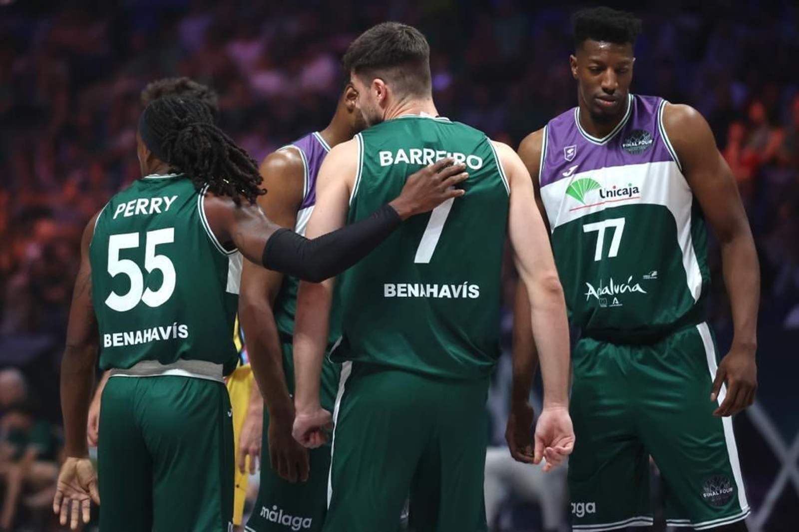 El Unicaja - Lenovo Tenerife, en fotos