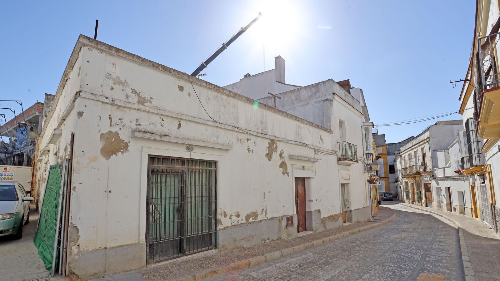 Número 14 de la calle Barranco, que se reformará para construir seis viviendas. Número 14 de la calle Barranco, que se reformará para construir seis viviendas.