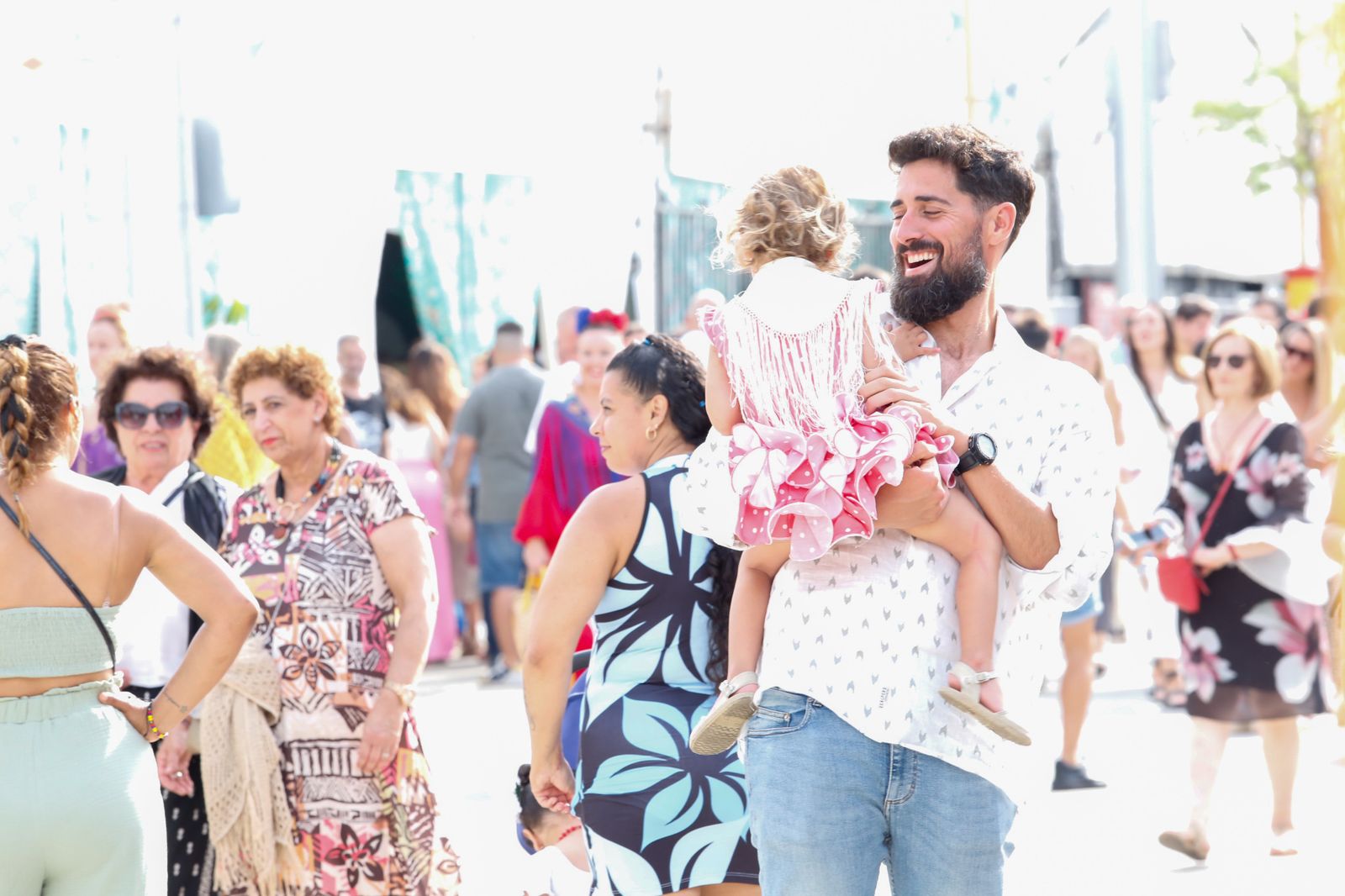 Ambiente en el miércoles festivo de la Feria Real de Algeciras