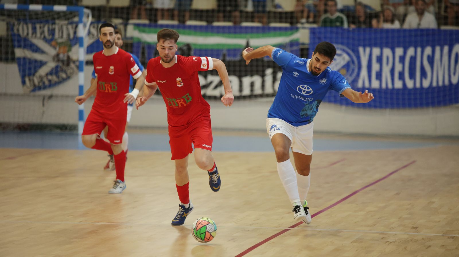 Imágenes del partido del Xerez Toyota Nimauto - Móstoles