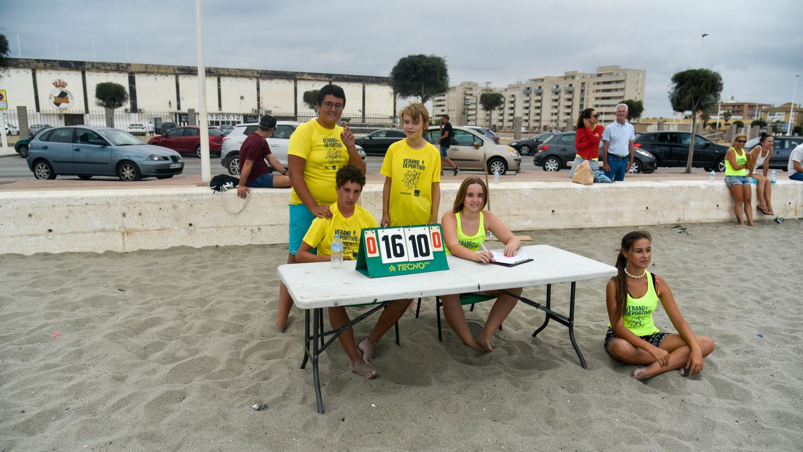 VOLEIBOL PLAYA EN LA PLAYA DE SANTA BARBARA
