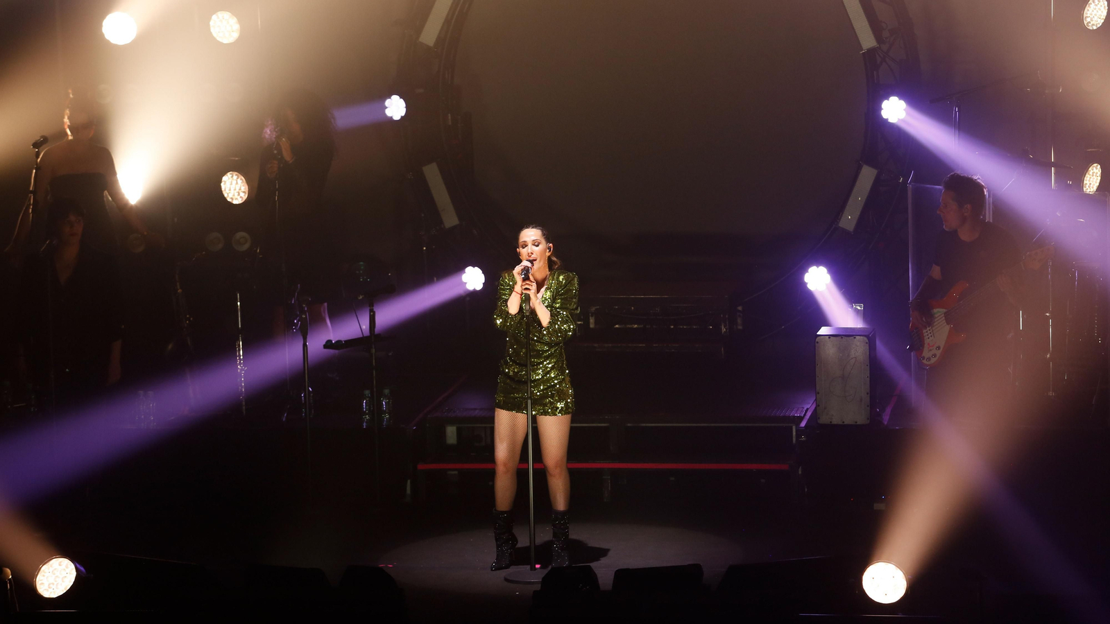 Fotos del concierto de Malú en La Línea