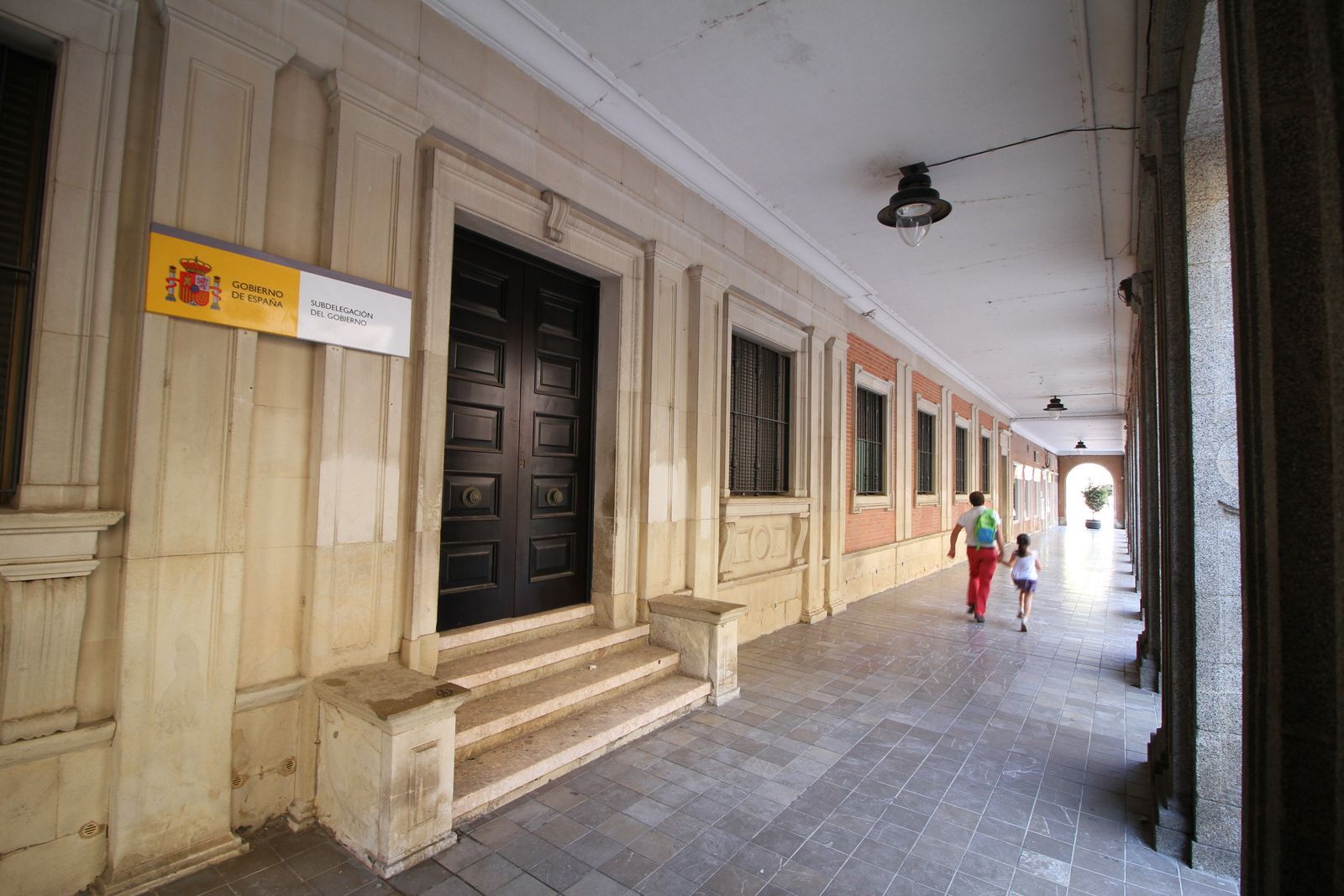 Fachada de la Subdelegación del Gobierno, en la Gran Vía.