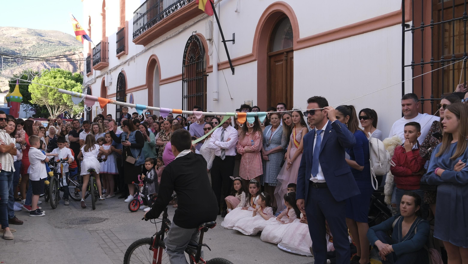 Imágenes de las carreras de cintas en las Fiestas de Canjáyar
