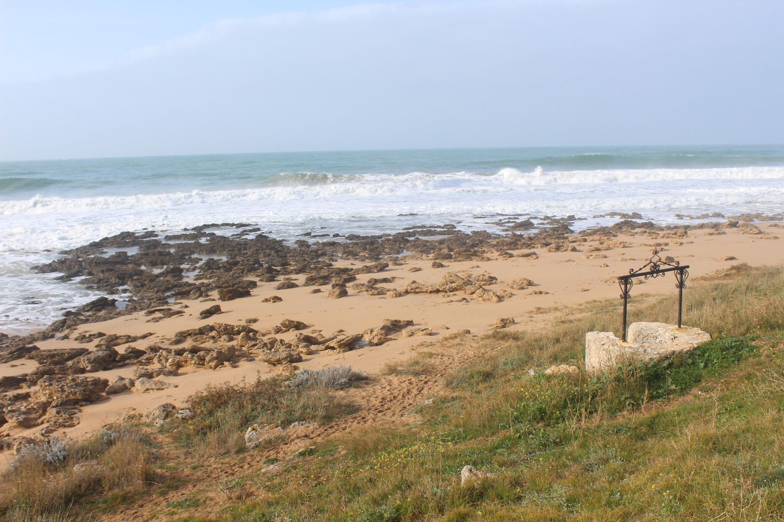 Zona de la playa de la Mangueta donde apareció el cuerpo sin vida de Samuel.