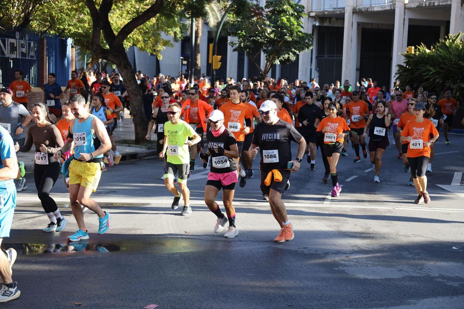 Última edición de la Carrera de la Asociación de la Prensa en Málaga.