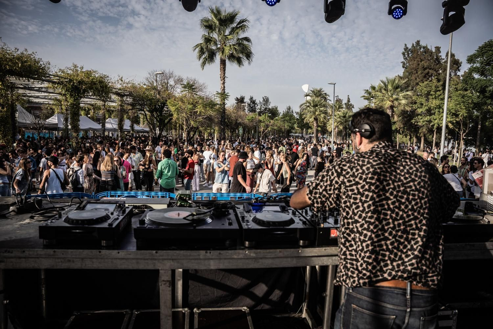 Electrolunch en el Parque Magallanes junto a Torre Sevilla
