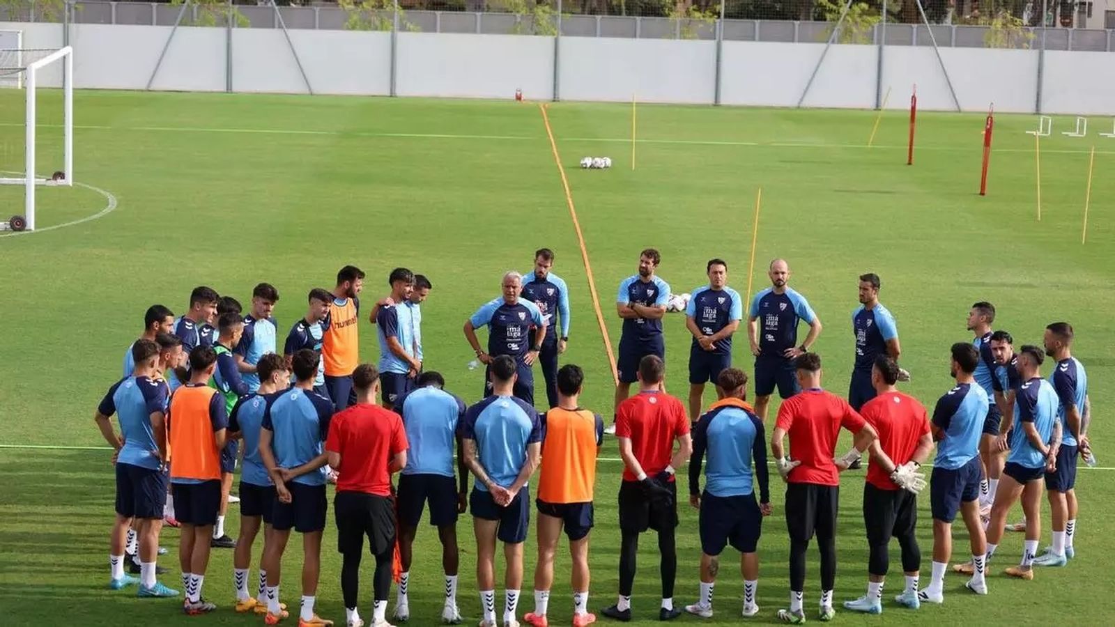 El Málaga CF, en La Academia.