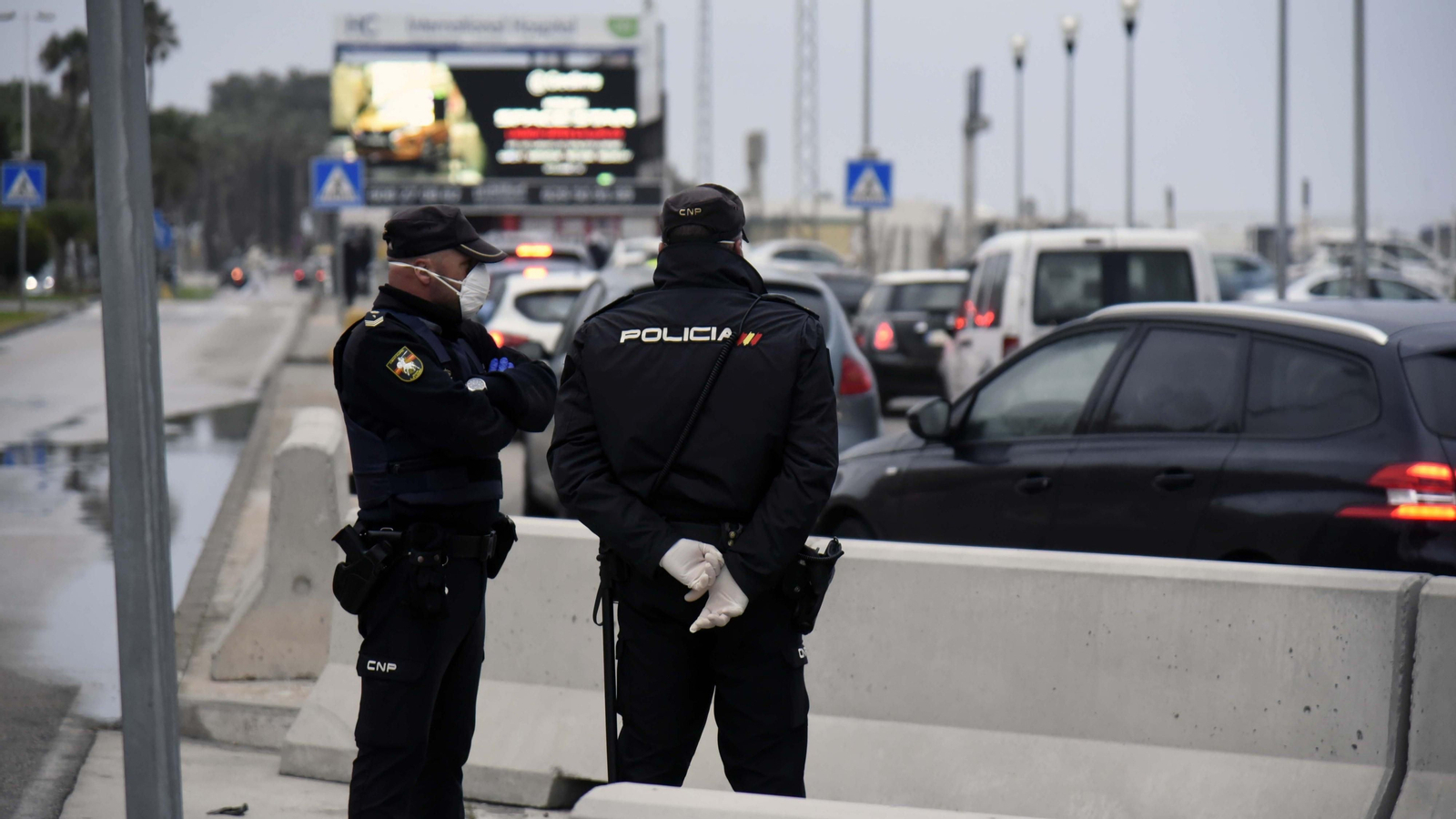 Las fotos de un día laborable en Gibraltar durante el coronavirus