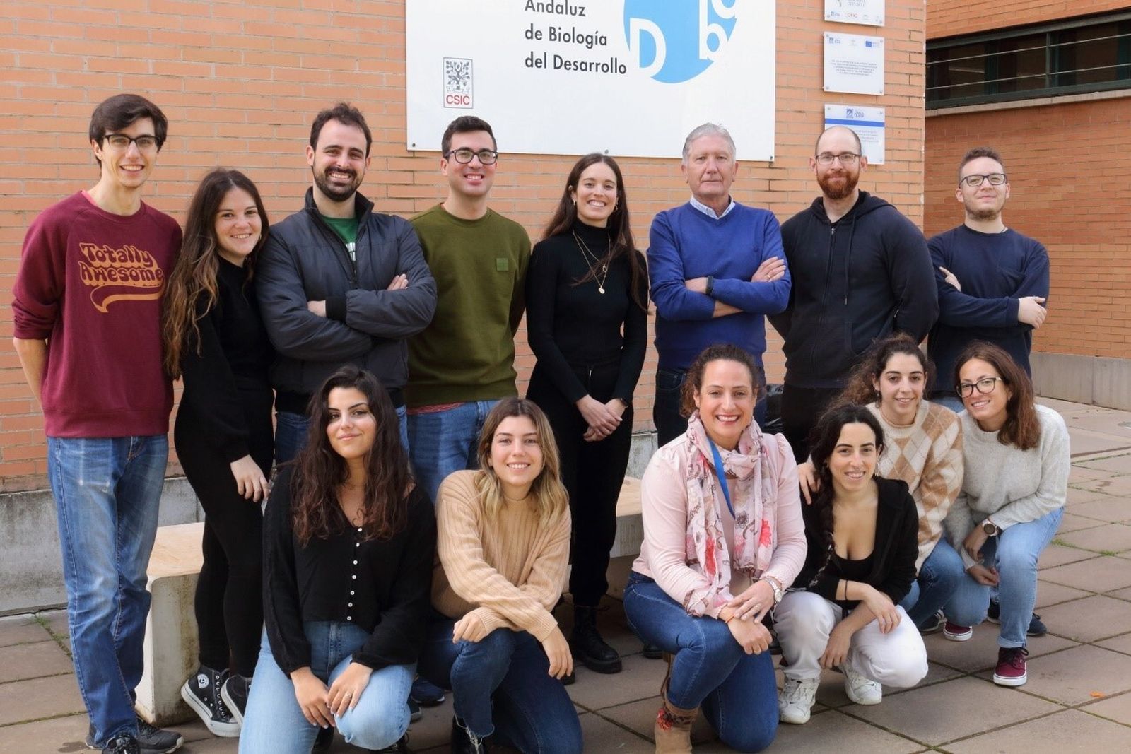 Grupo de investigación del profesor Sánchez Alcázar en la Universidad Pablo de Olavide.