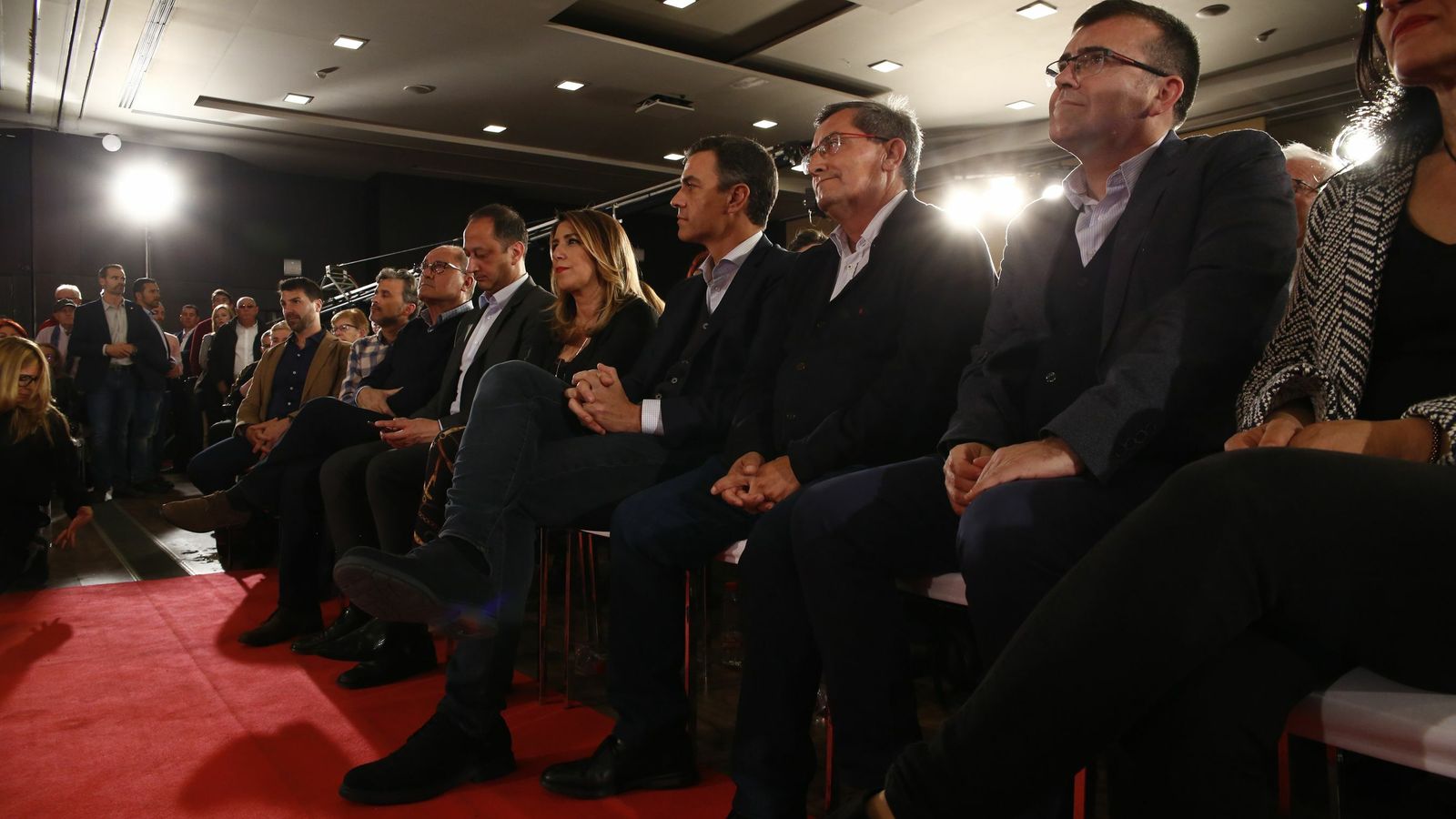 Mitin de Pedro Sánchez en Granada de hace unas semanas