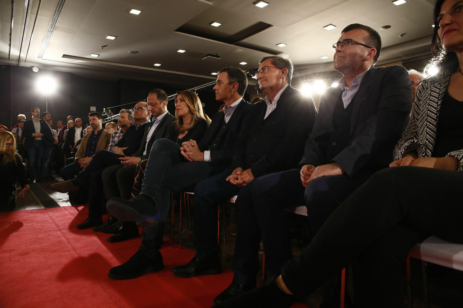 Mitin de Pedro Sánchez en Granada de hace unas semanas