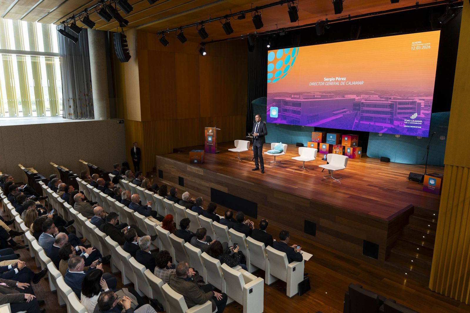 Las imágenes del Foro Cajamar por la Sostenibilidad en Almería