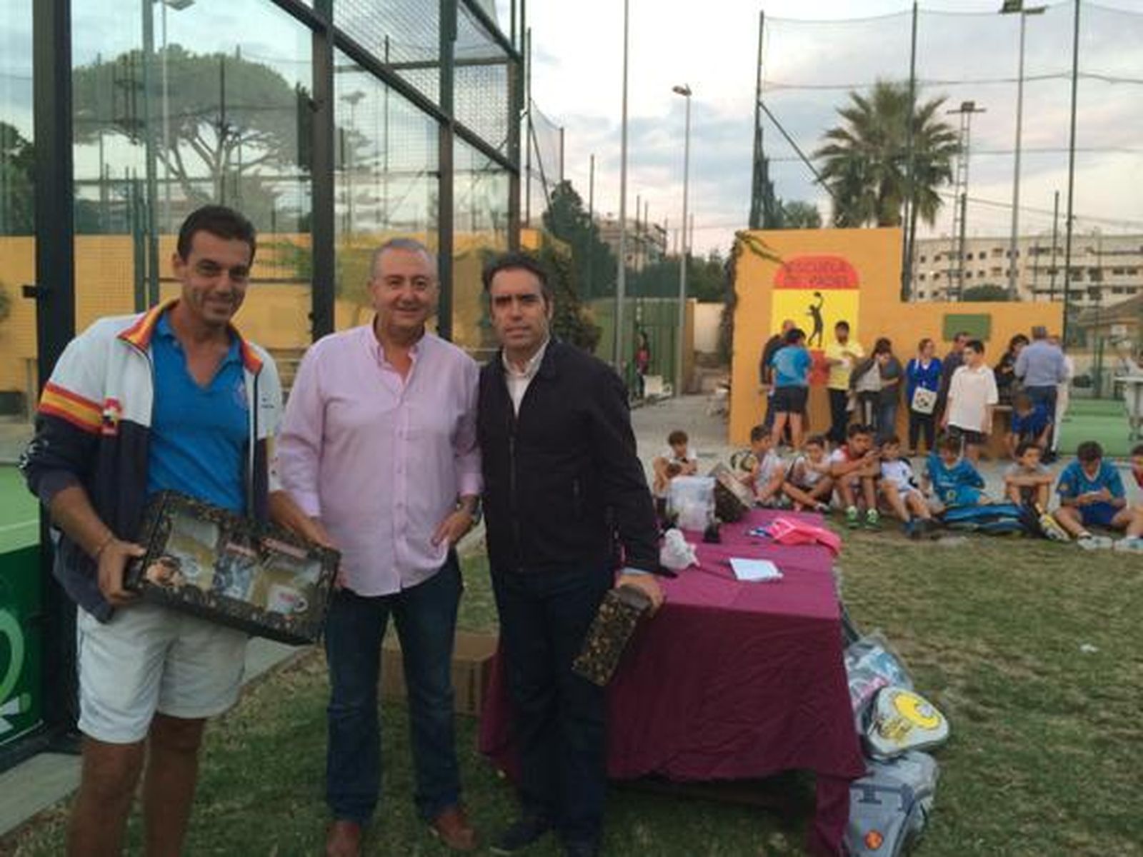 Campeones consolación -40 masculino.