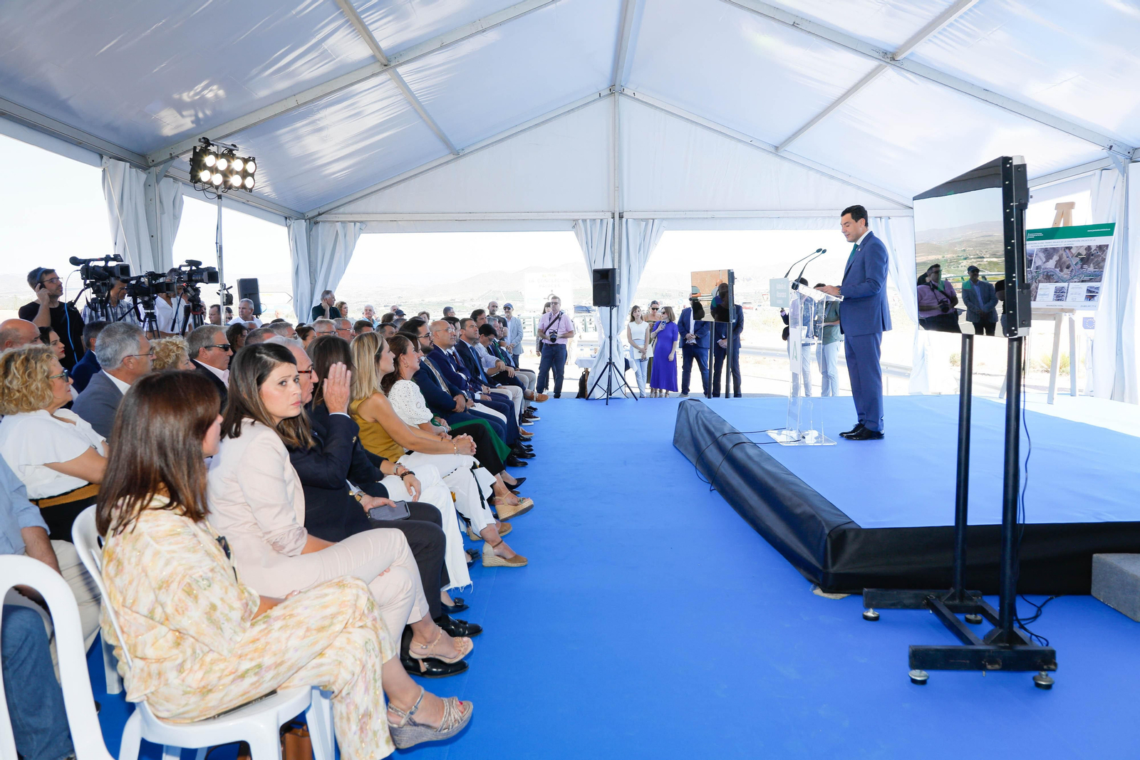 Fotogalería de la inauguración de los últimos tramos de la Autovía del Almanzora