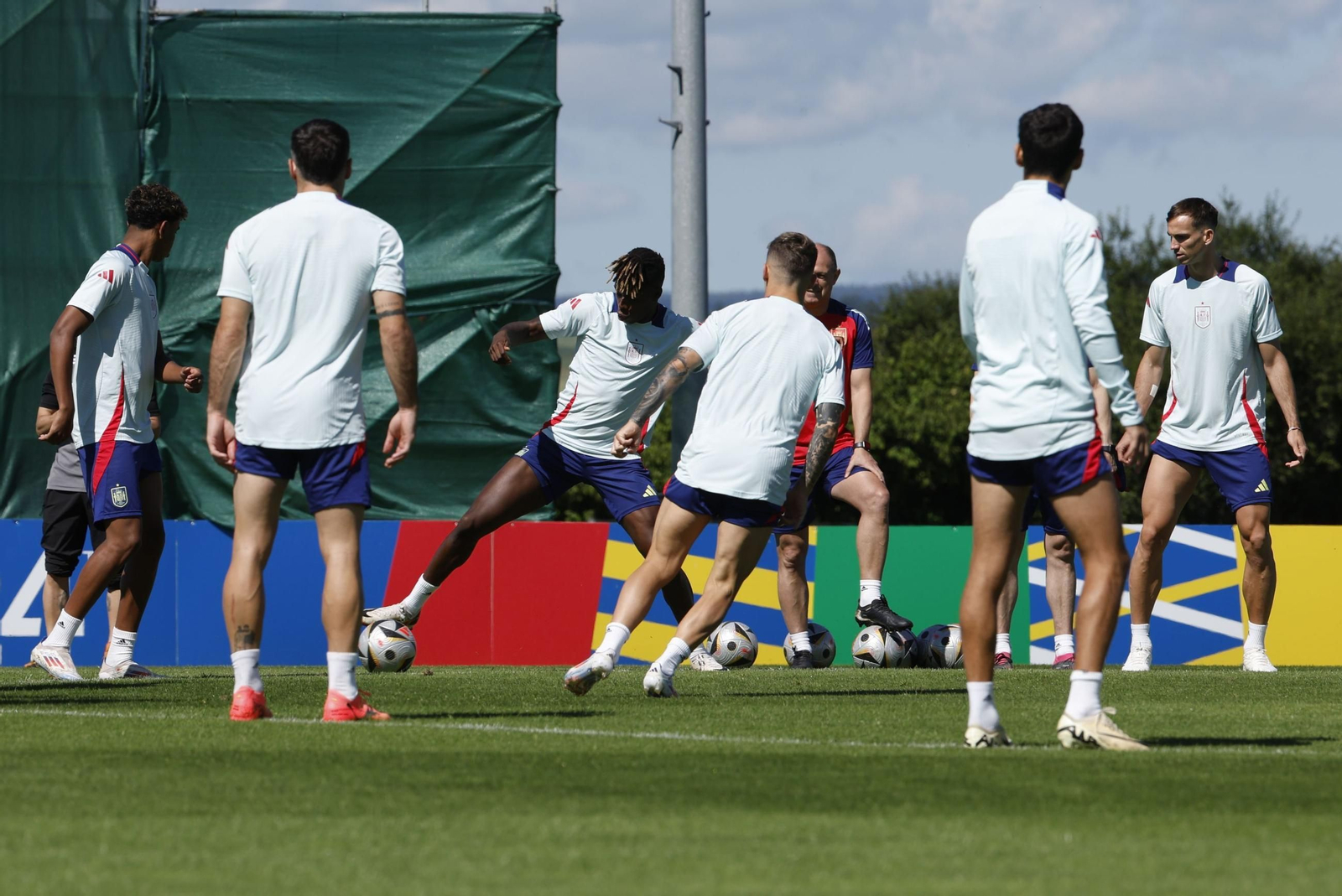 Las fotos de España antes de la semifinal contra Francia