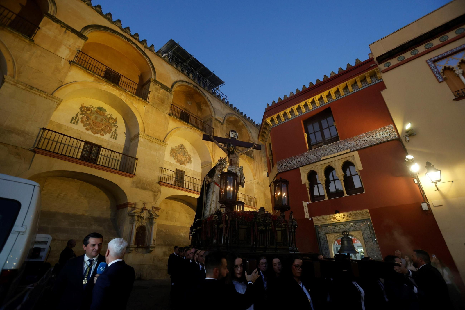 Cristo de Zacatecas, de Montilla, en el Magno Vía Crucis de Córdoba.