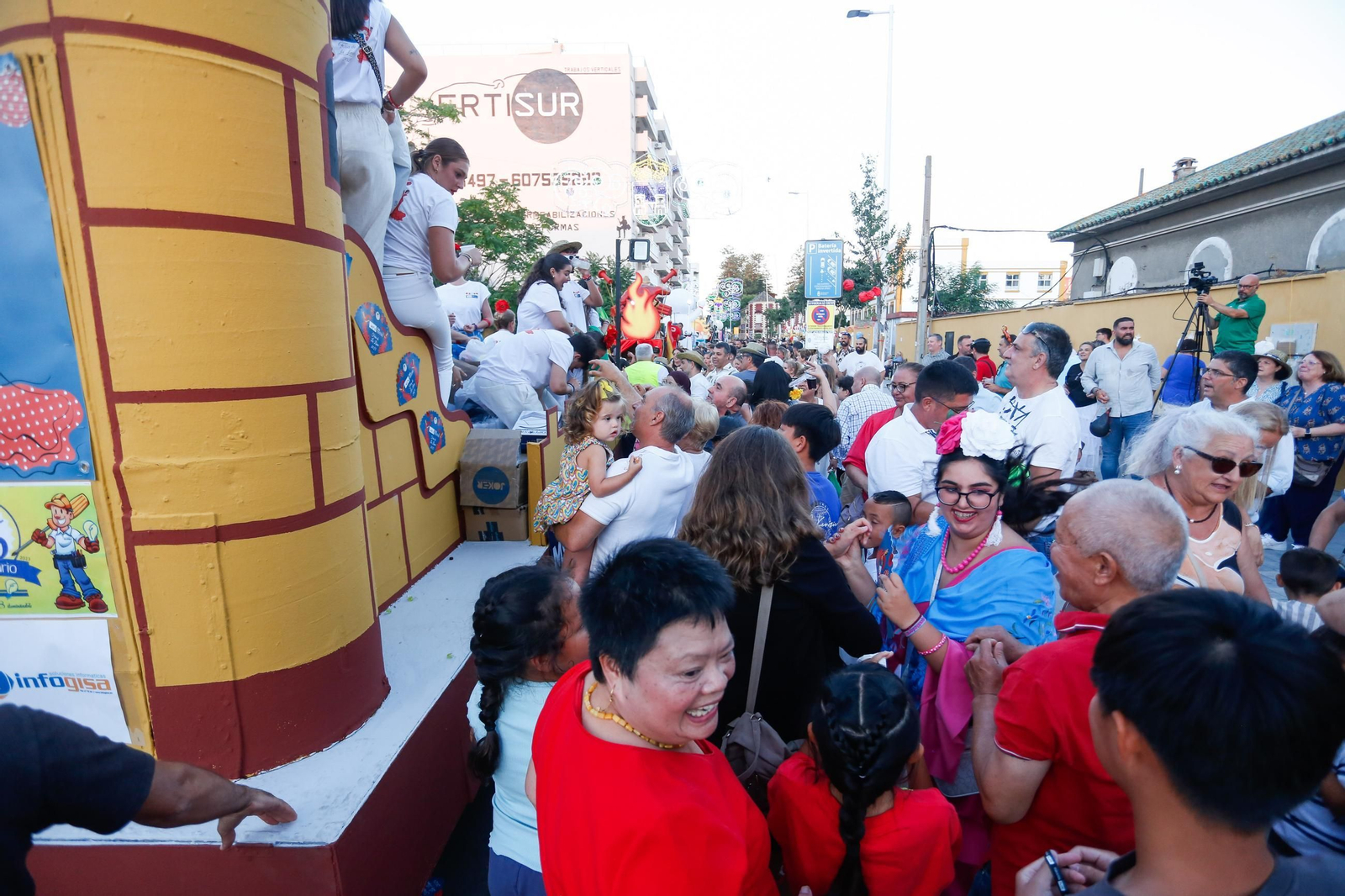 Las fotos de la cabalgata de la Feria de La Línea