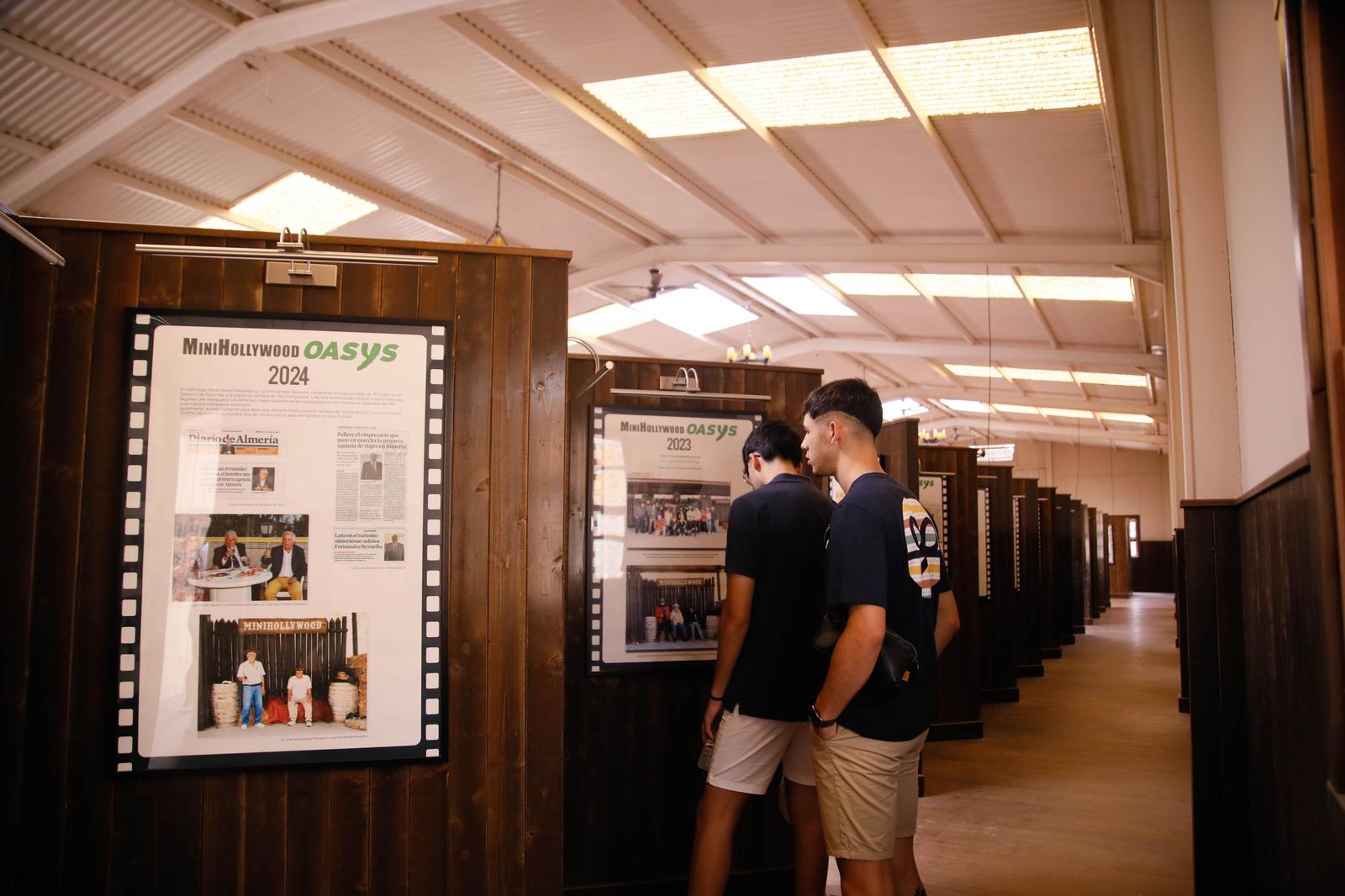 Imágenes del museo a los grandes empresarios y familias históricas de Almería