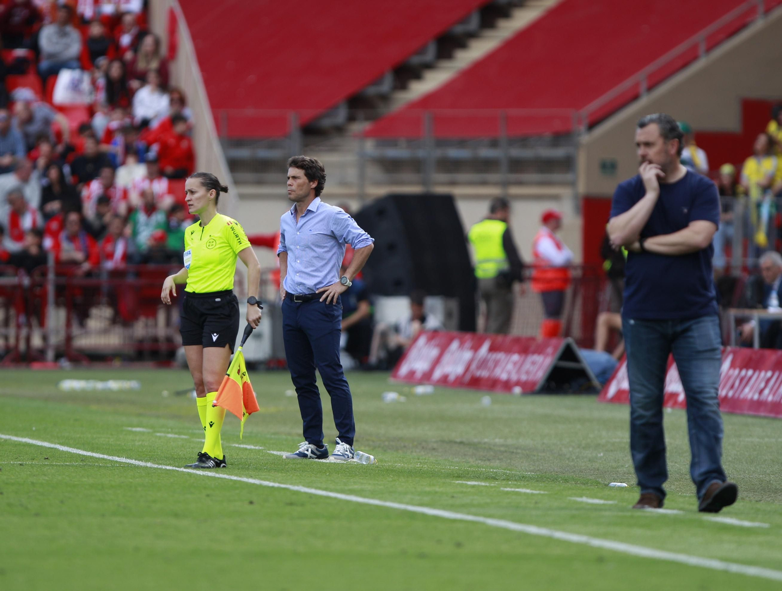 Imágenes del partido de la Liga Santander U.D. Almería-Cádiz C.F.