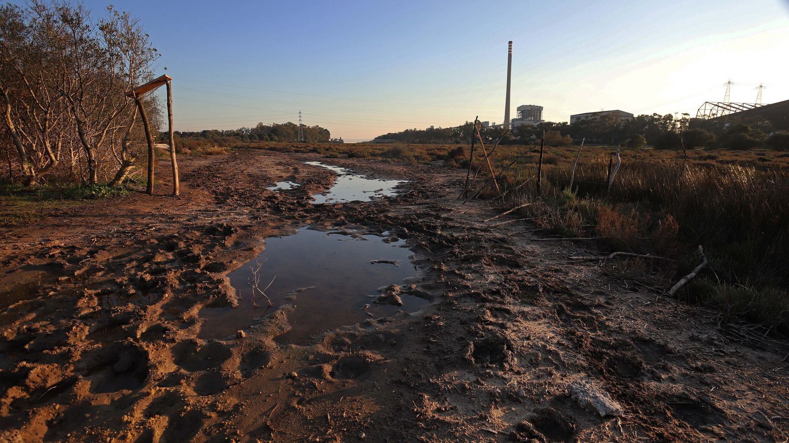 Sendero del arroyo de la Madre Vieja en San Roque