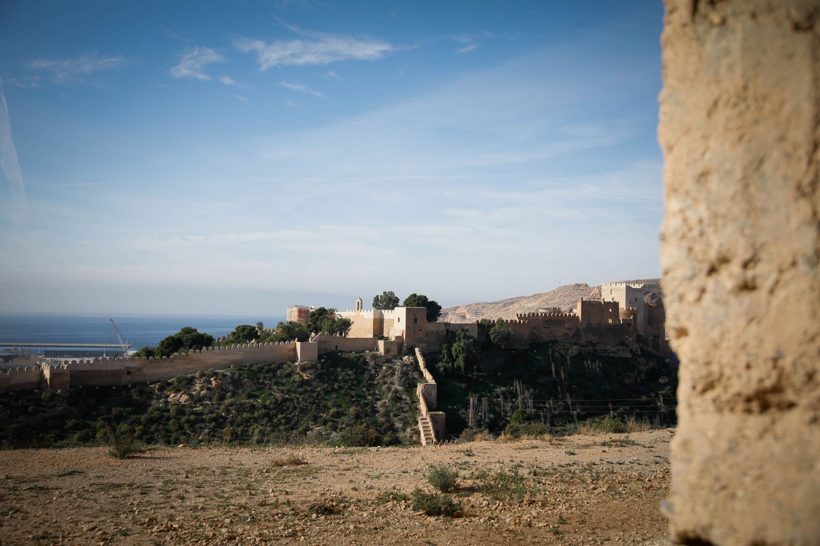 Las imágenes de la restauración de la Muralla de San Cristóbal