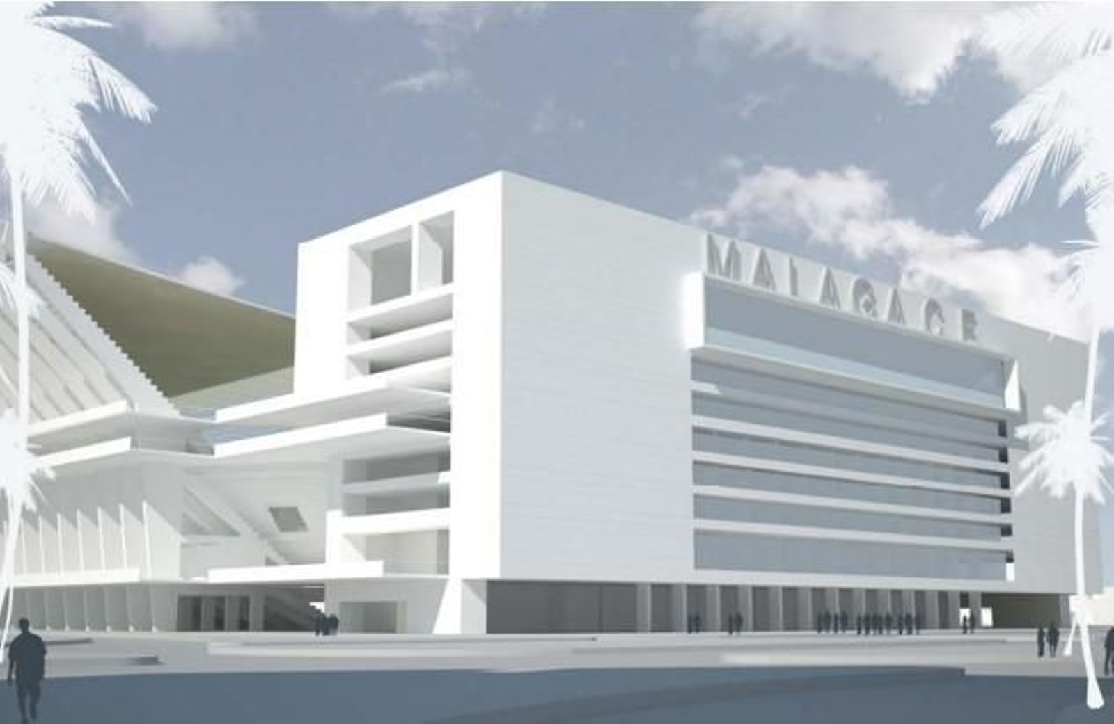 Así era el proyecto para hacer crecer La Rosaleda a 50.000 espectadores en 2012