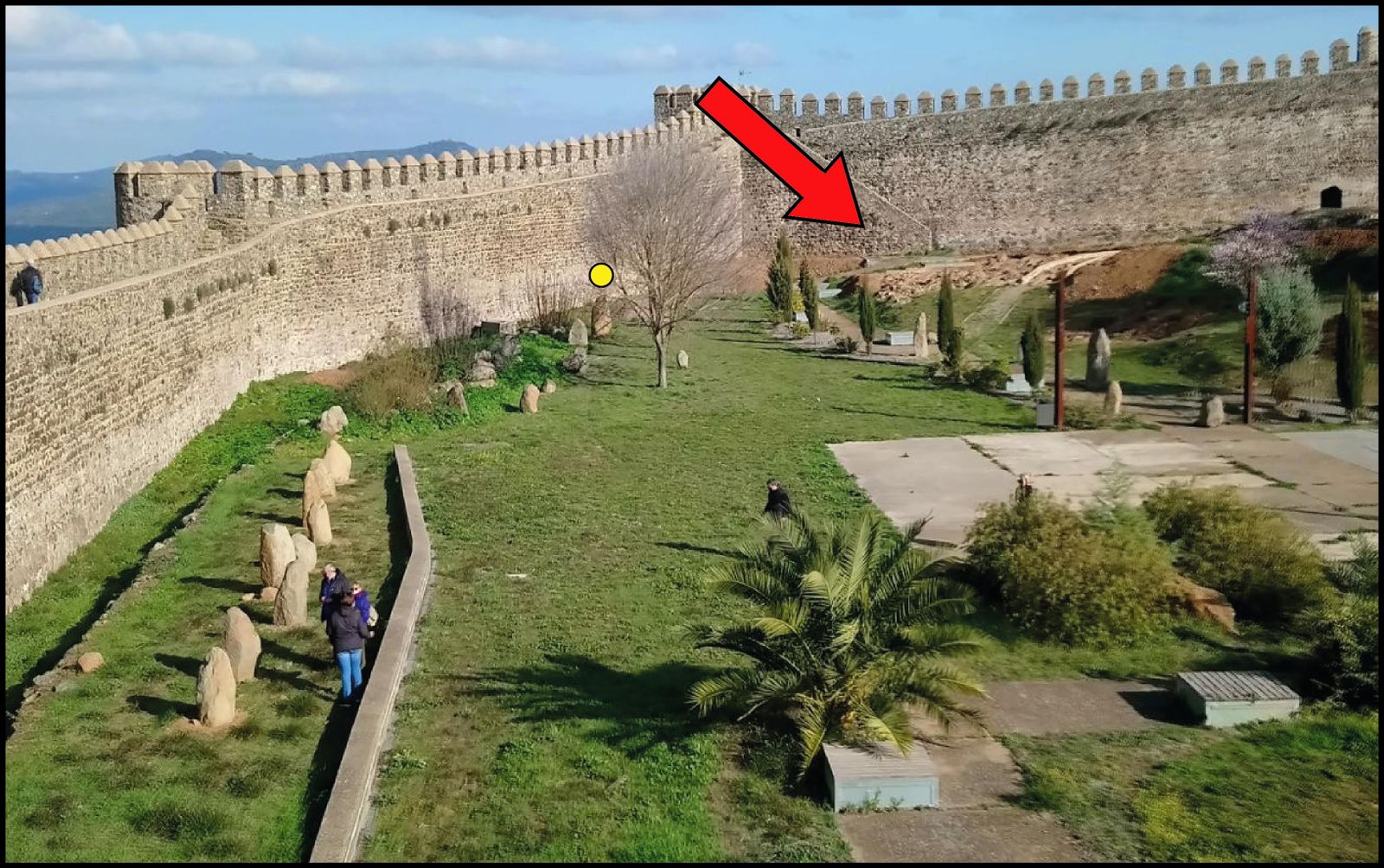 La ubicación donde aparecieron algunos de los signos analizados en el estudio.