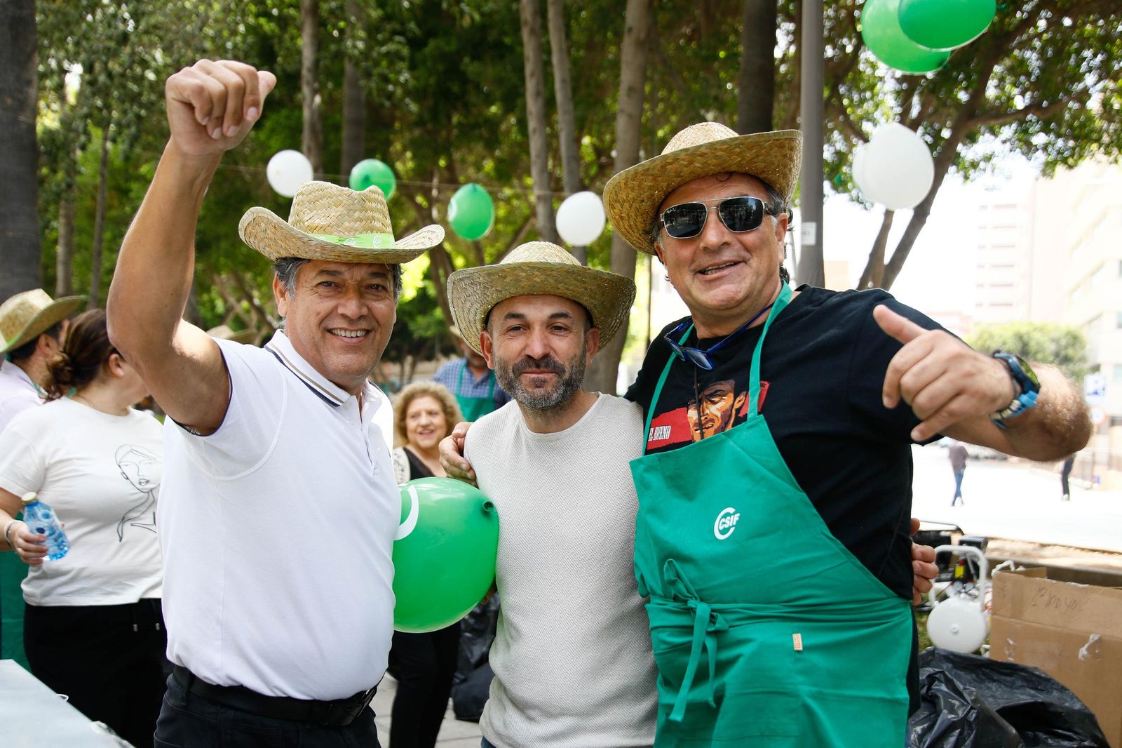 Las imágenes de la celebración del 1 mayo en Almería, Día del Trabajador del CSIF