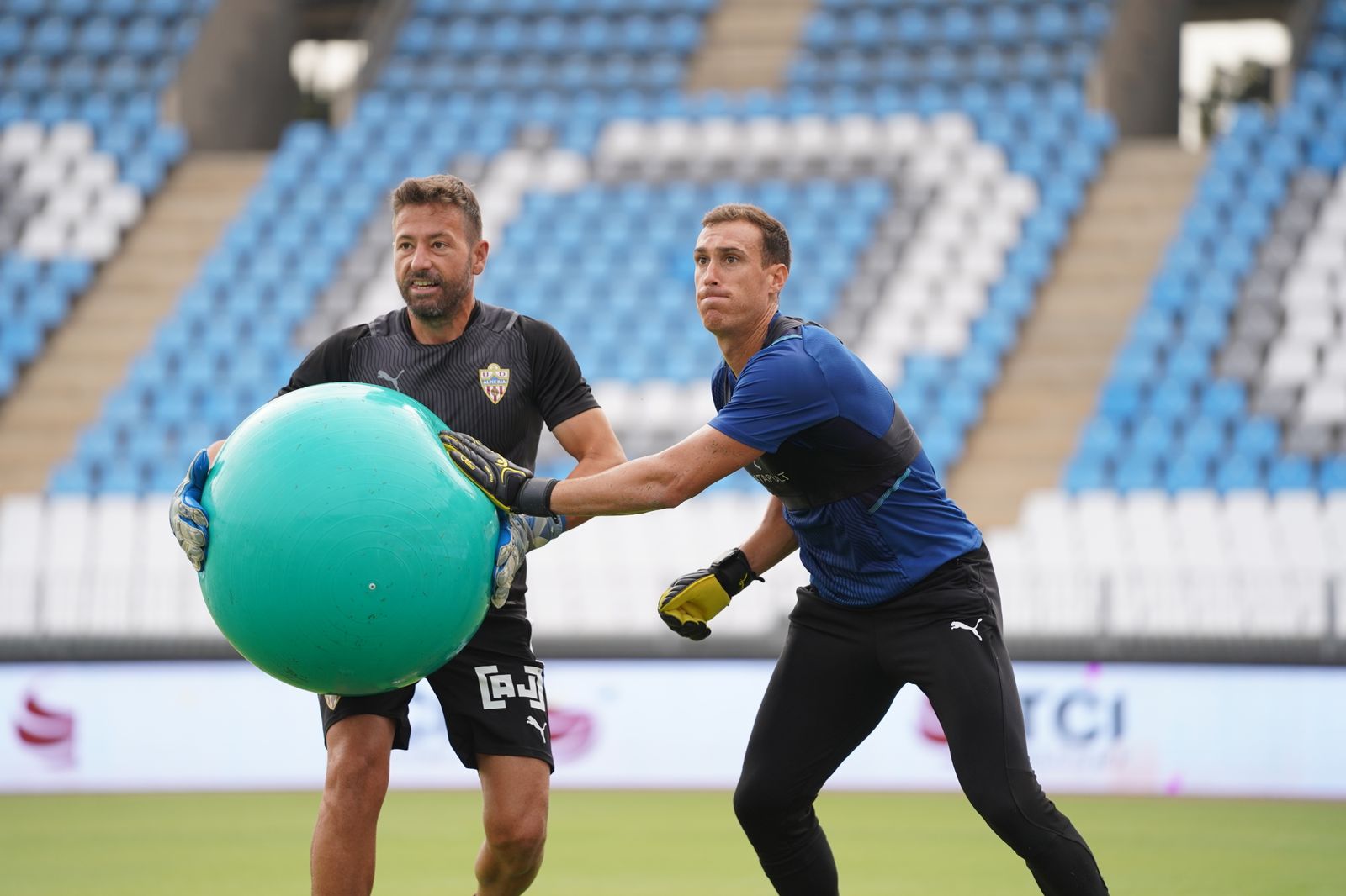 Fotogalería del entrenamiento del Almería, sábado 14
