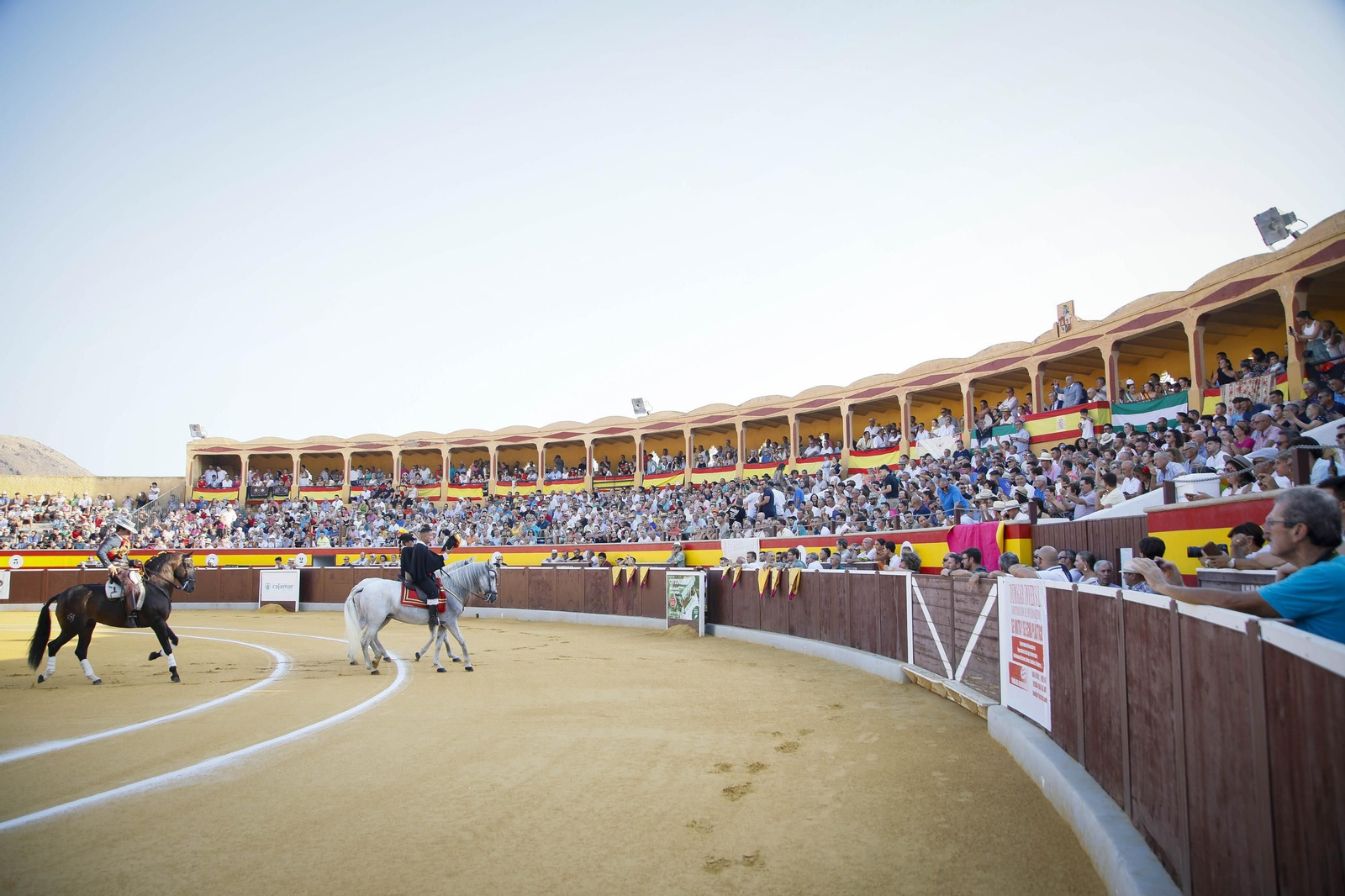 Corrida de toros Berja con un toro indultado, en imágenes